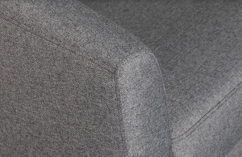 32" X 30" X 30" Gray Polyester Swivel Chair