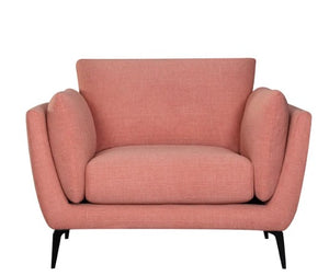 46" X 37" X 35" Coral Polyester Chair