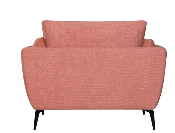 46" X 37" X 35" Coral Polyester Chair