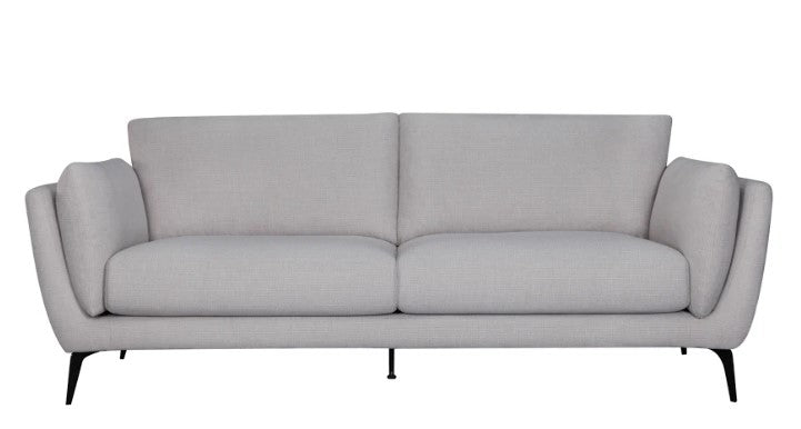 88" X 37" X 35" Oatmeal Polyester Sofa