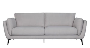 88" X 37" X 35" Oatmeal Polyester Sofa