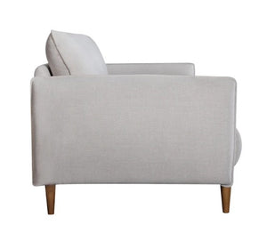 35" X 37" X 34" Light Gray Polyester Chair