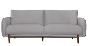 86" X 37" X 34" Oatmeal Polyester Sofa