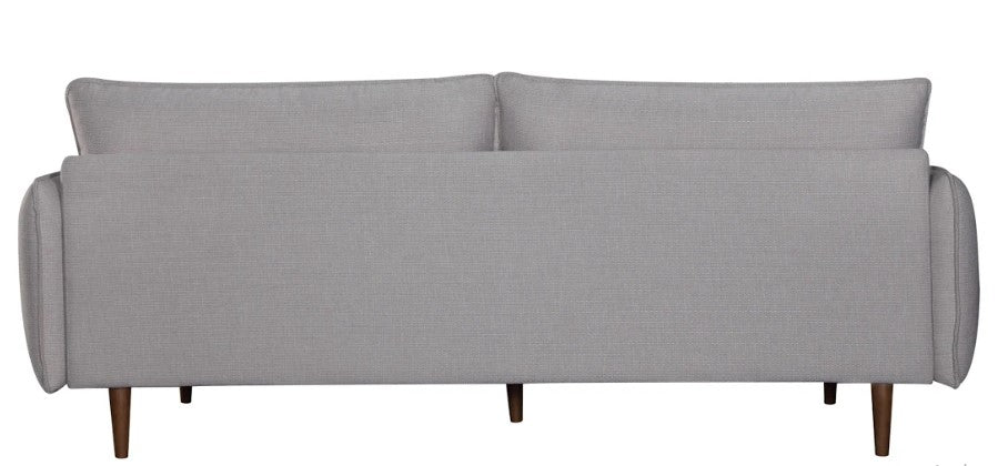 86" X 37" X 34" Oatmeal Polyester Sofa
