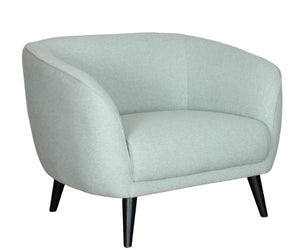 35" X 34" X 32" Mint Polyester Chair