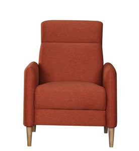 30" X 36" X 42" Red Polyester Push Back Chair
