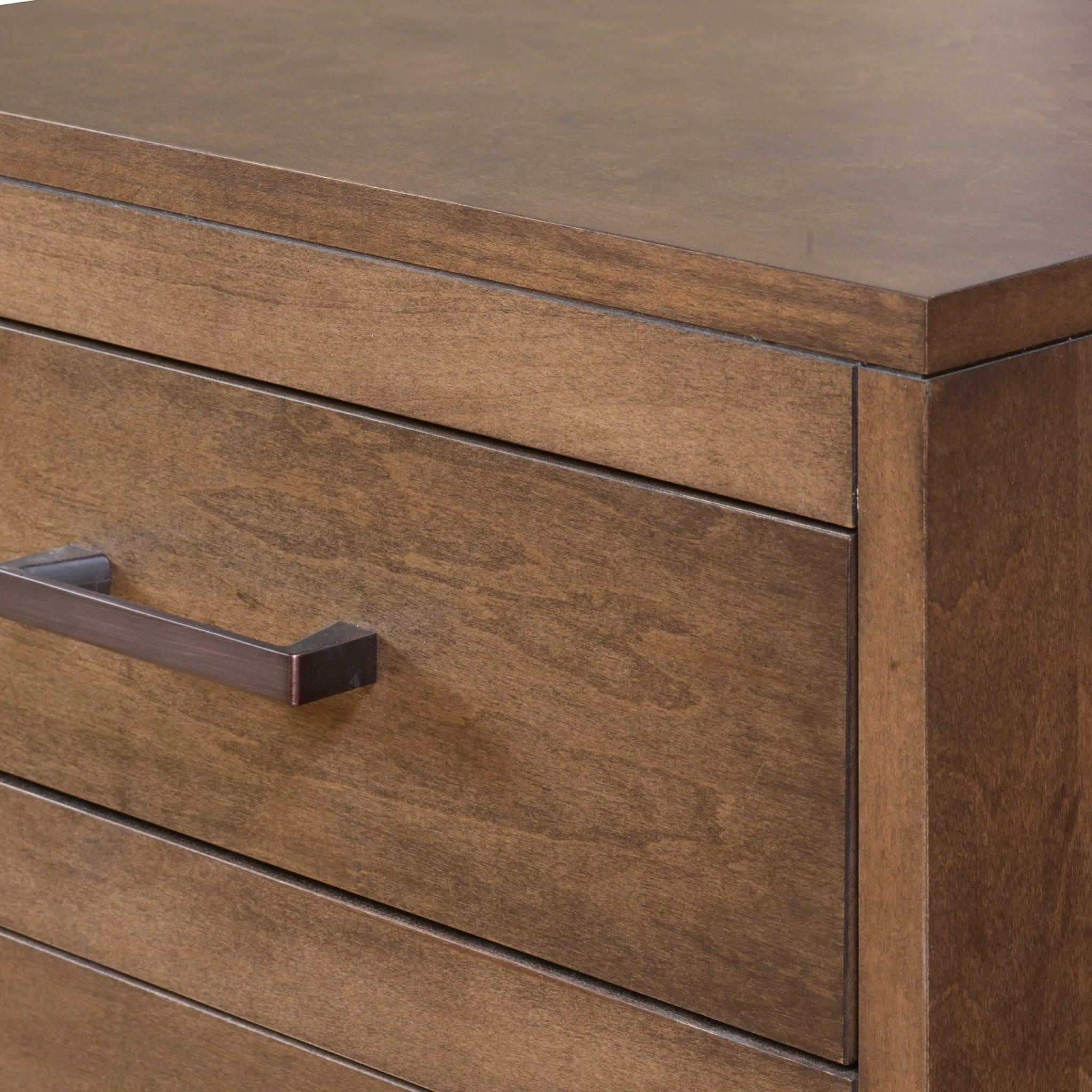17" X 22" X 24" Cappuccino Wood Rolling File Cabinet