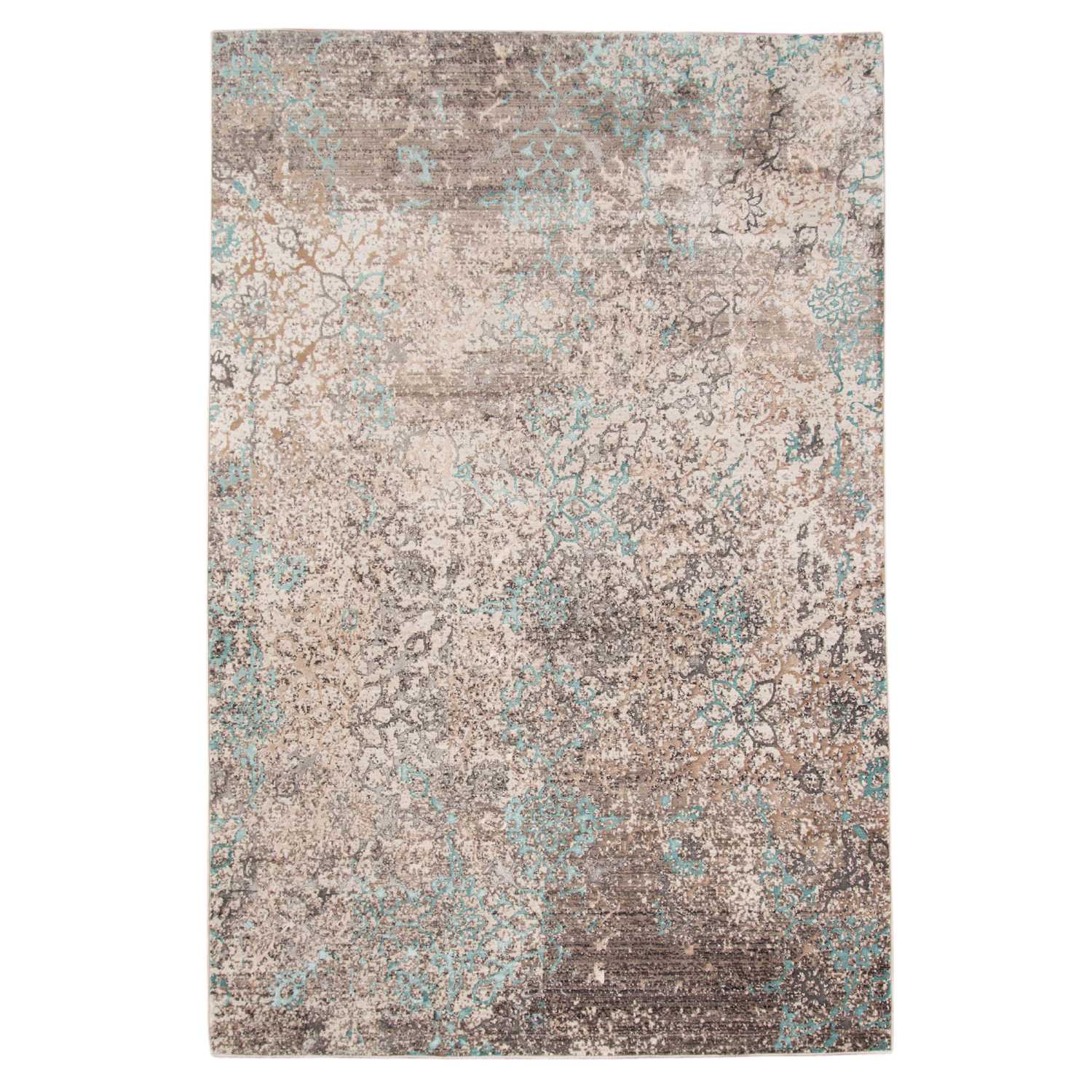 3.11" X5.07" X 0.38" Blue  Polyester Area Rug