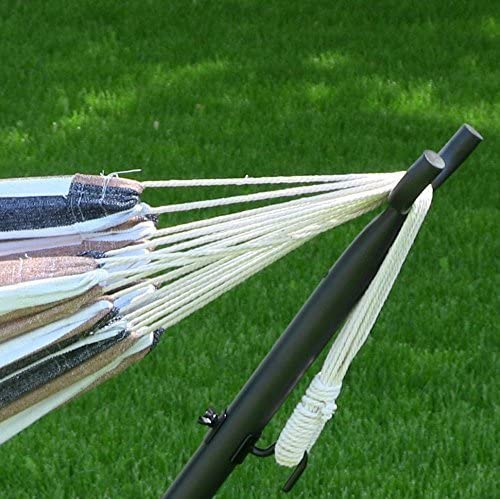 Desert Stripe Double Classic 2 Person Hammock with Stand