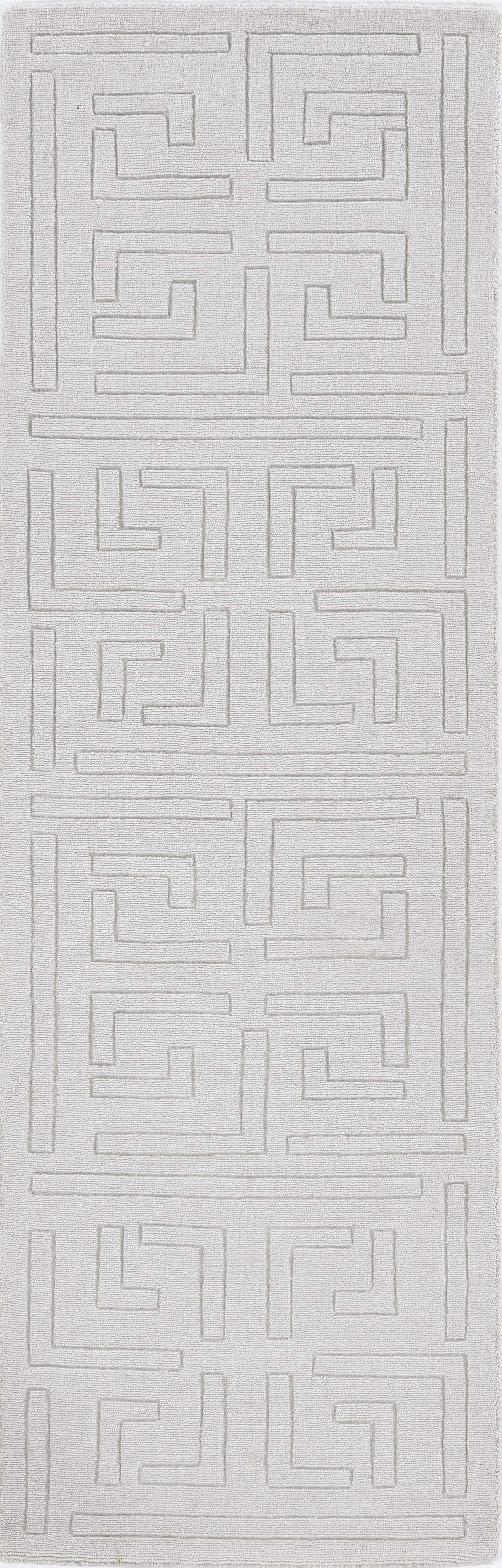 108" X 144" Ivory  Polyester Rug