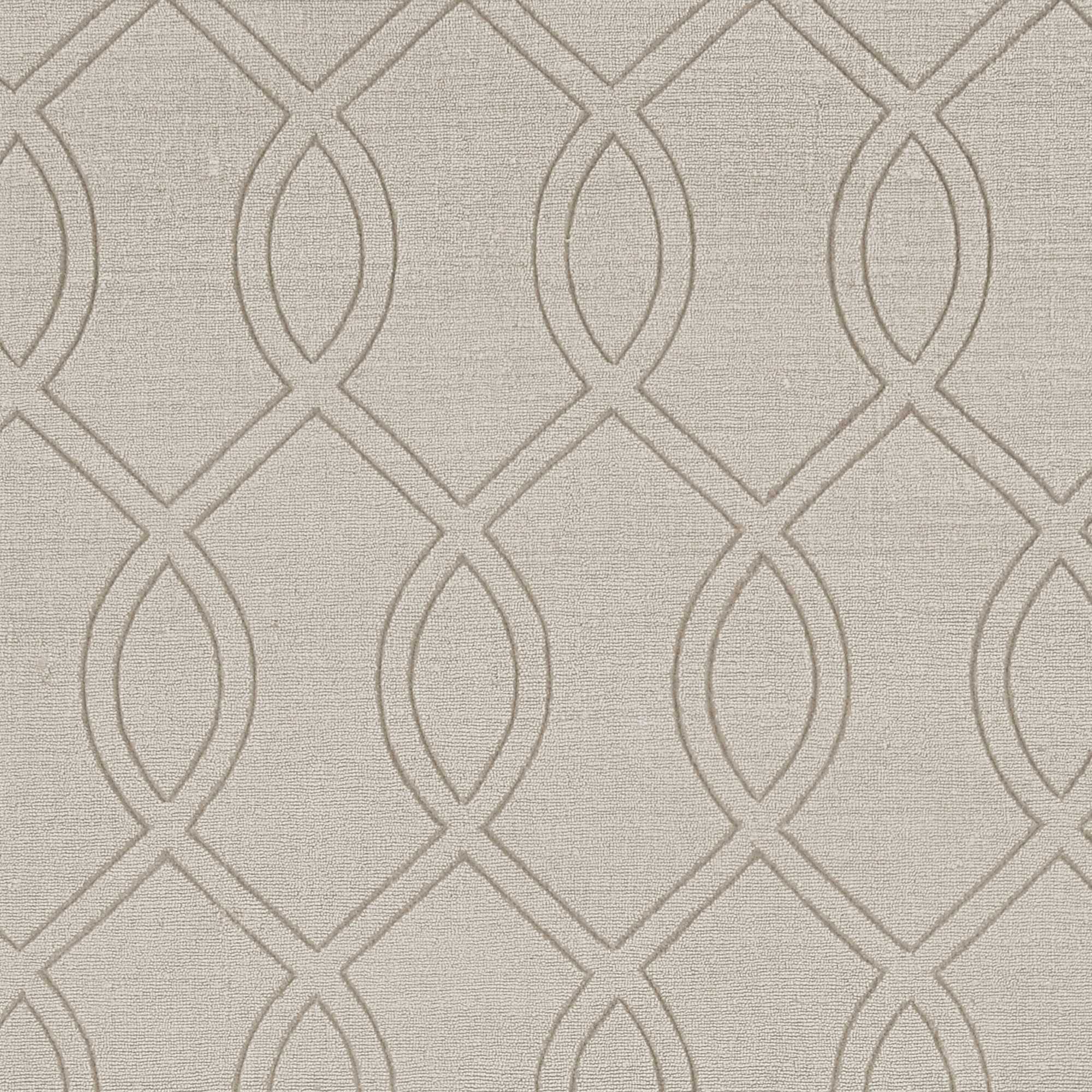 60" X 84" Ivory  Polyester Rug