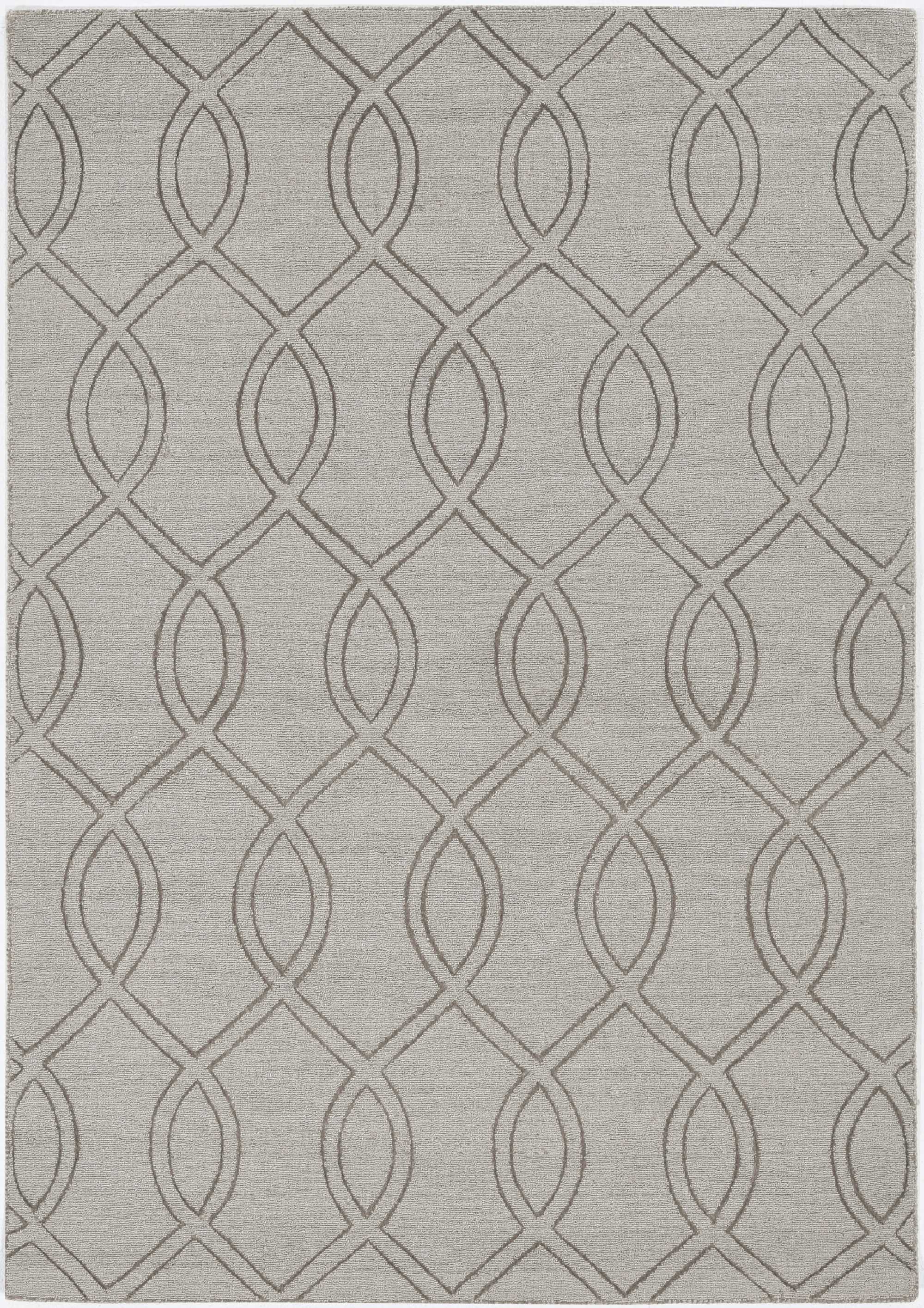 17" X 90" Taupe Polyester Rug