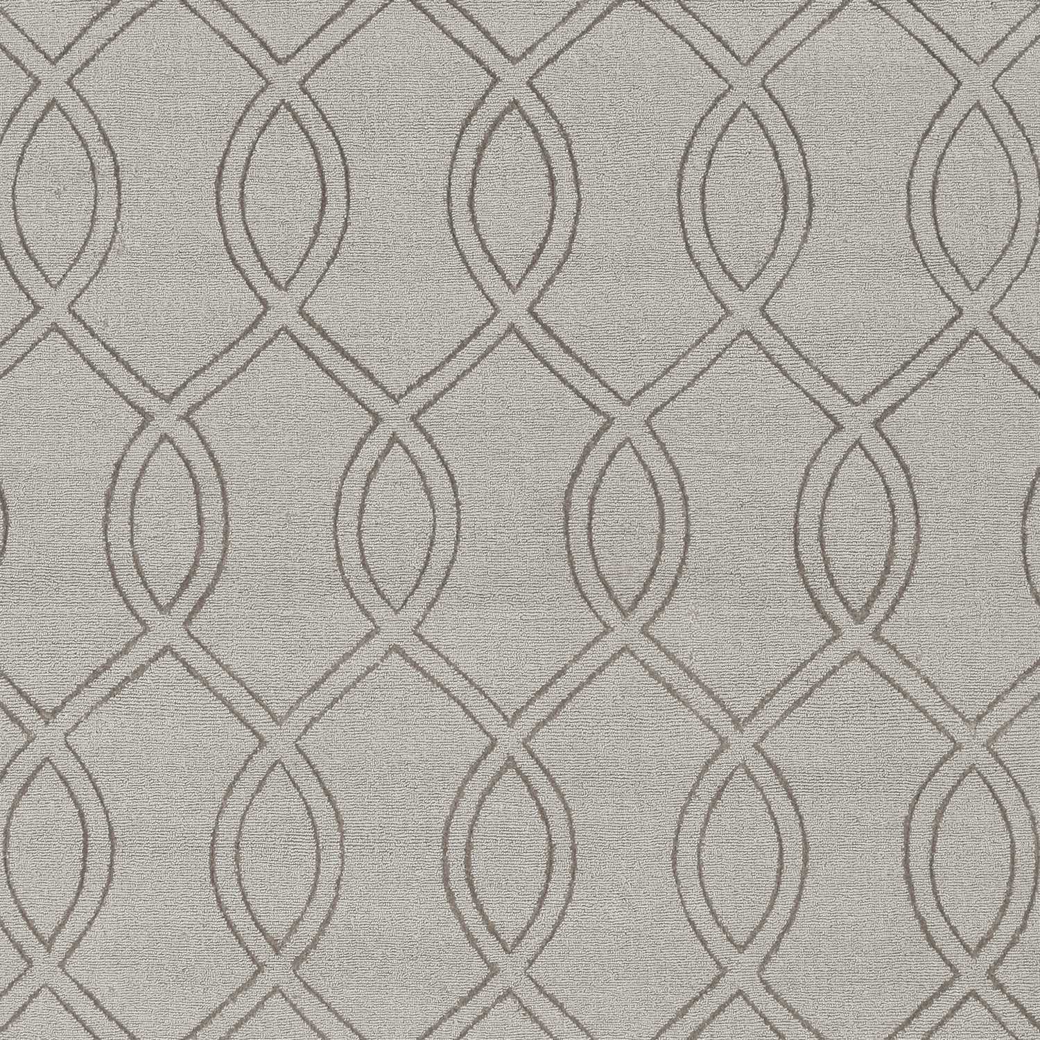 17" X 90" Taupe Polyester Rug