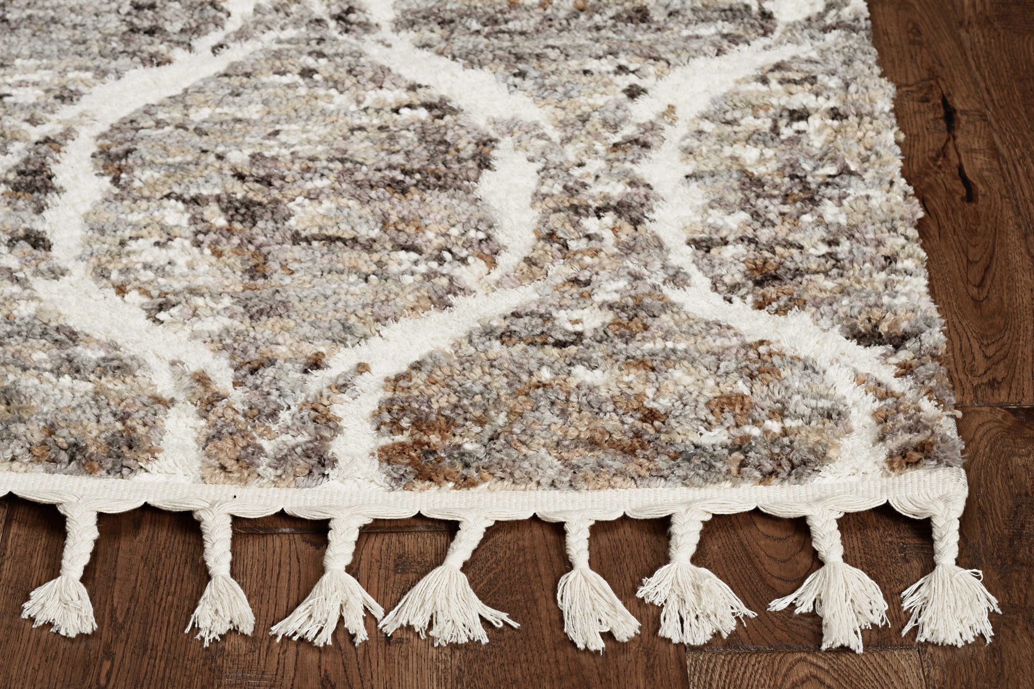 26" X 90"  Grey or  Sand Polyester Rug