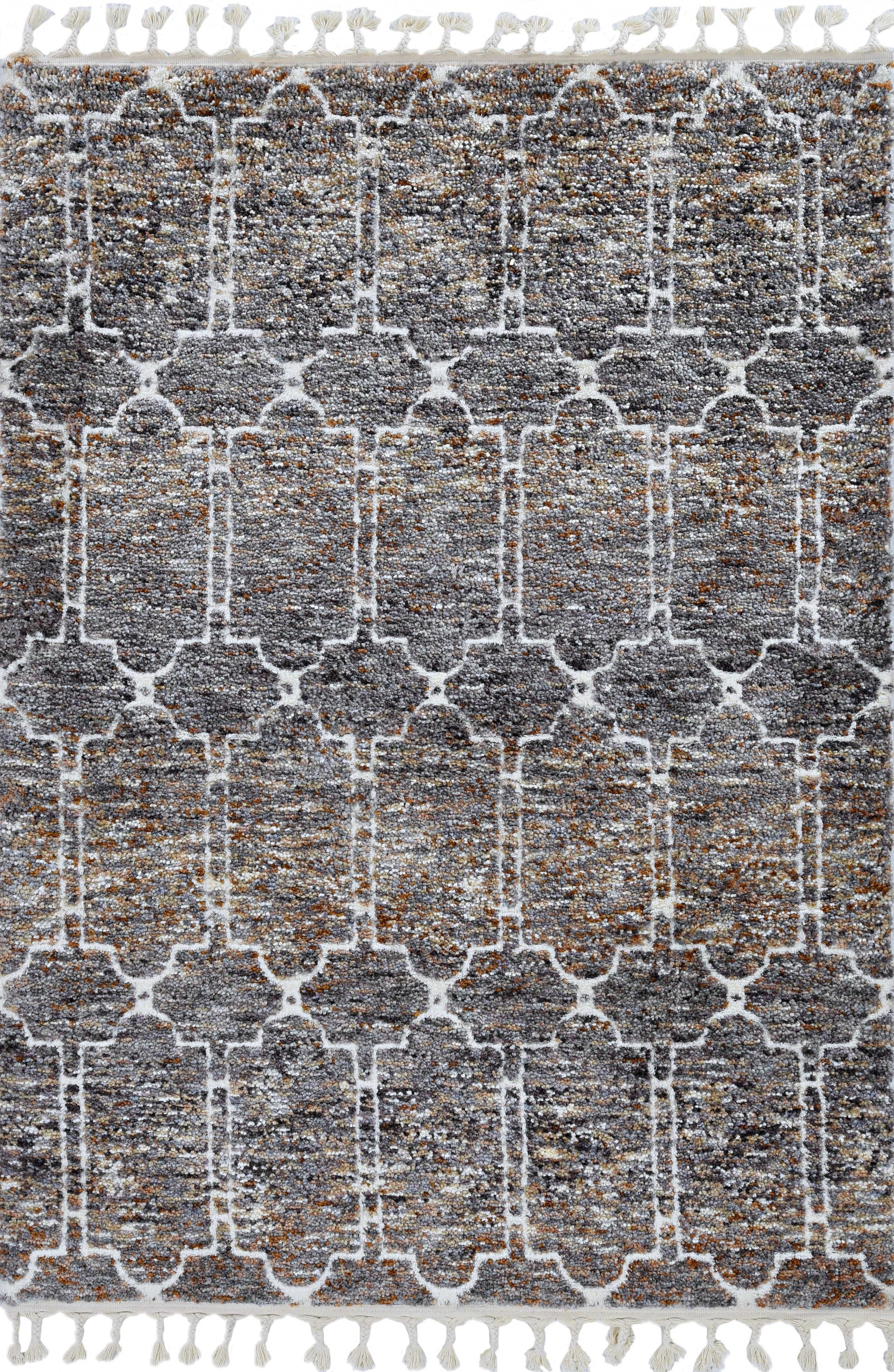 26" X 90"  Mocha Polyester Rug