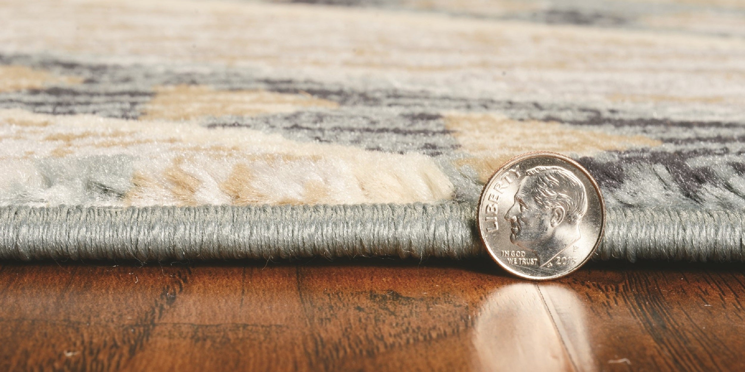 39" X 63" Seafoam Polypropelene Rug