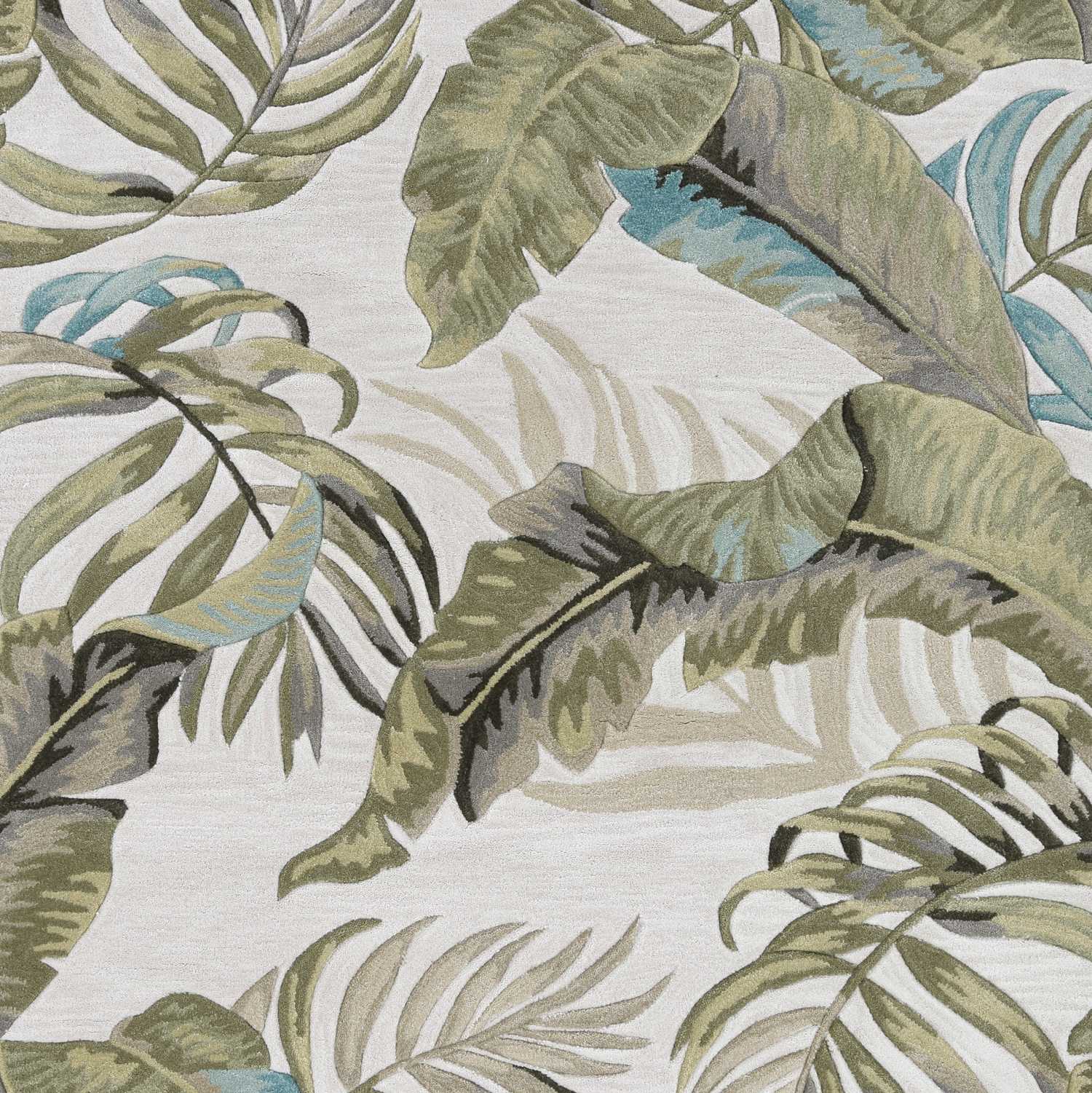 39" X 63" Ivory  Polyester Rug