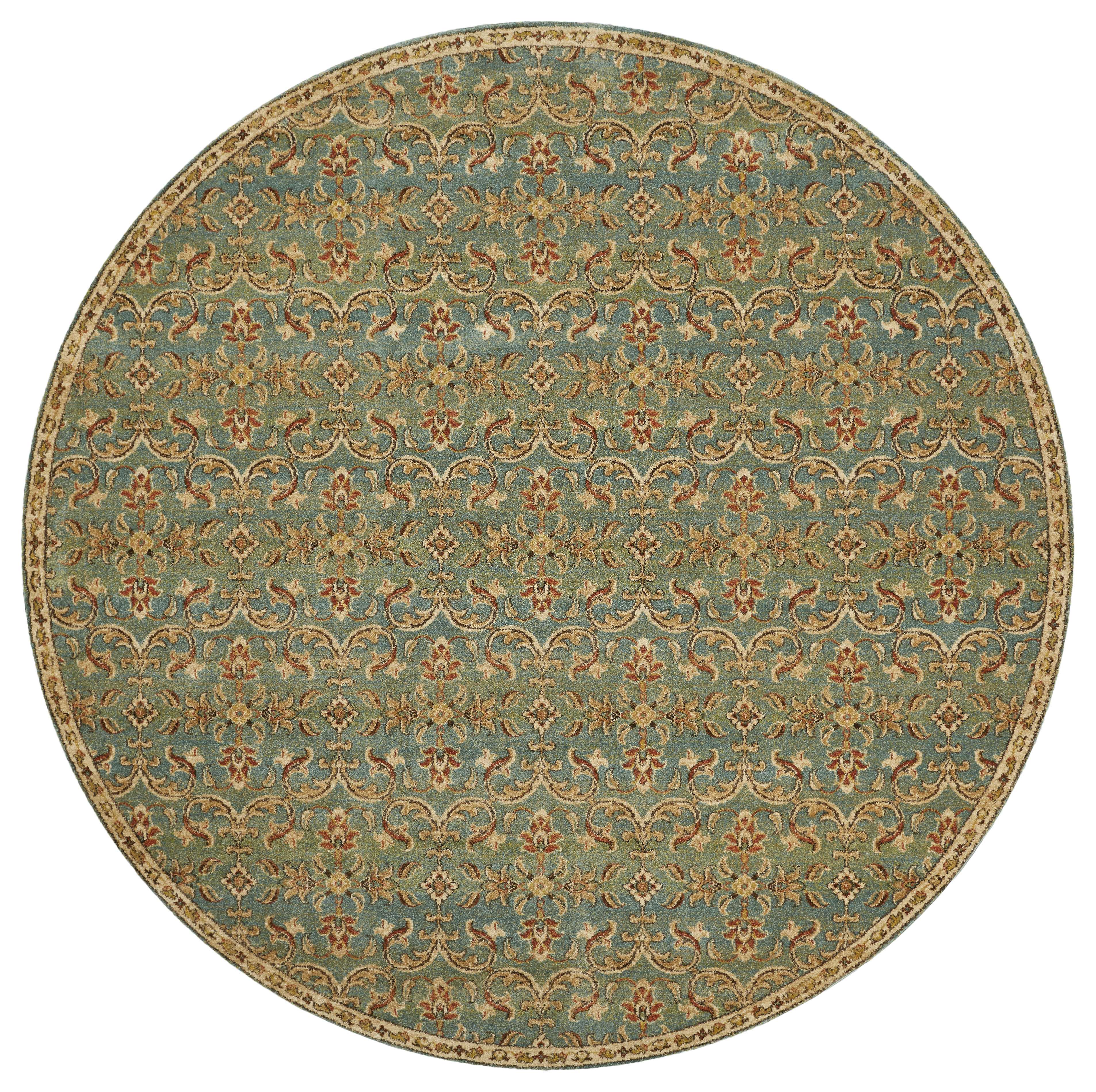 118" X 158" Turquoise Polypropylene Rug