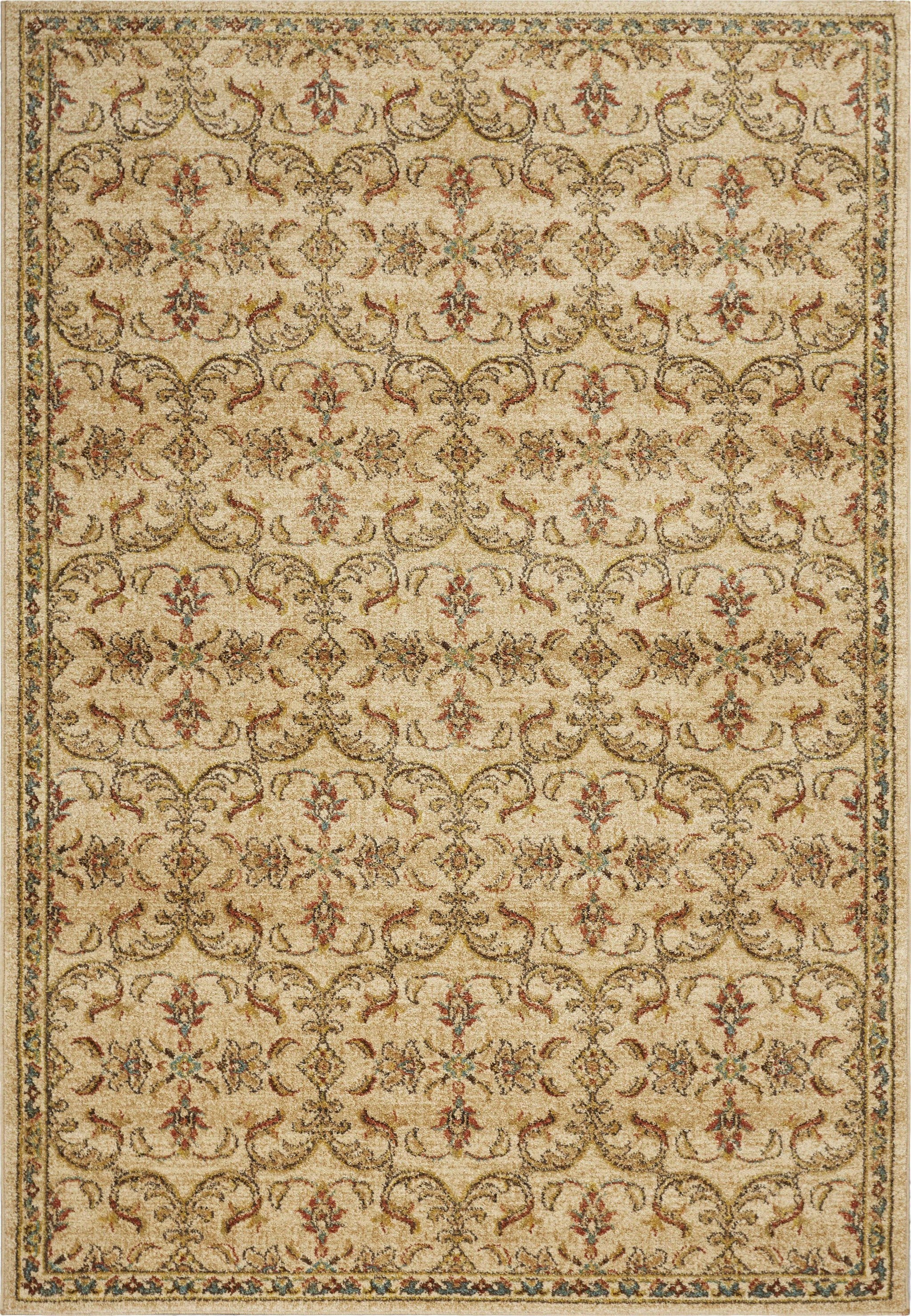 31" X 96" Sand Polypropylene Rug