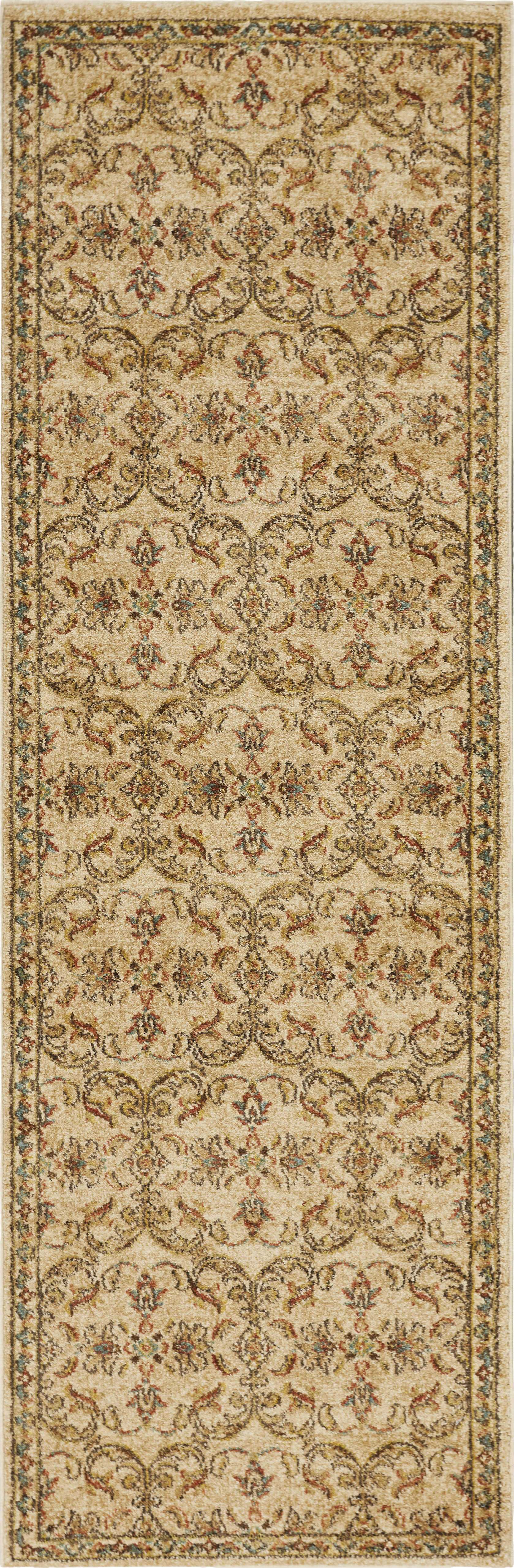 31" X 96" Sand Polypropylene Rug