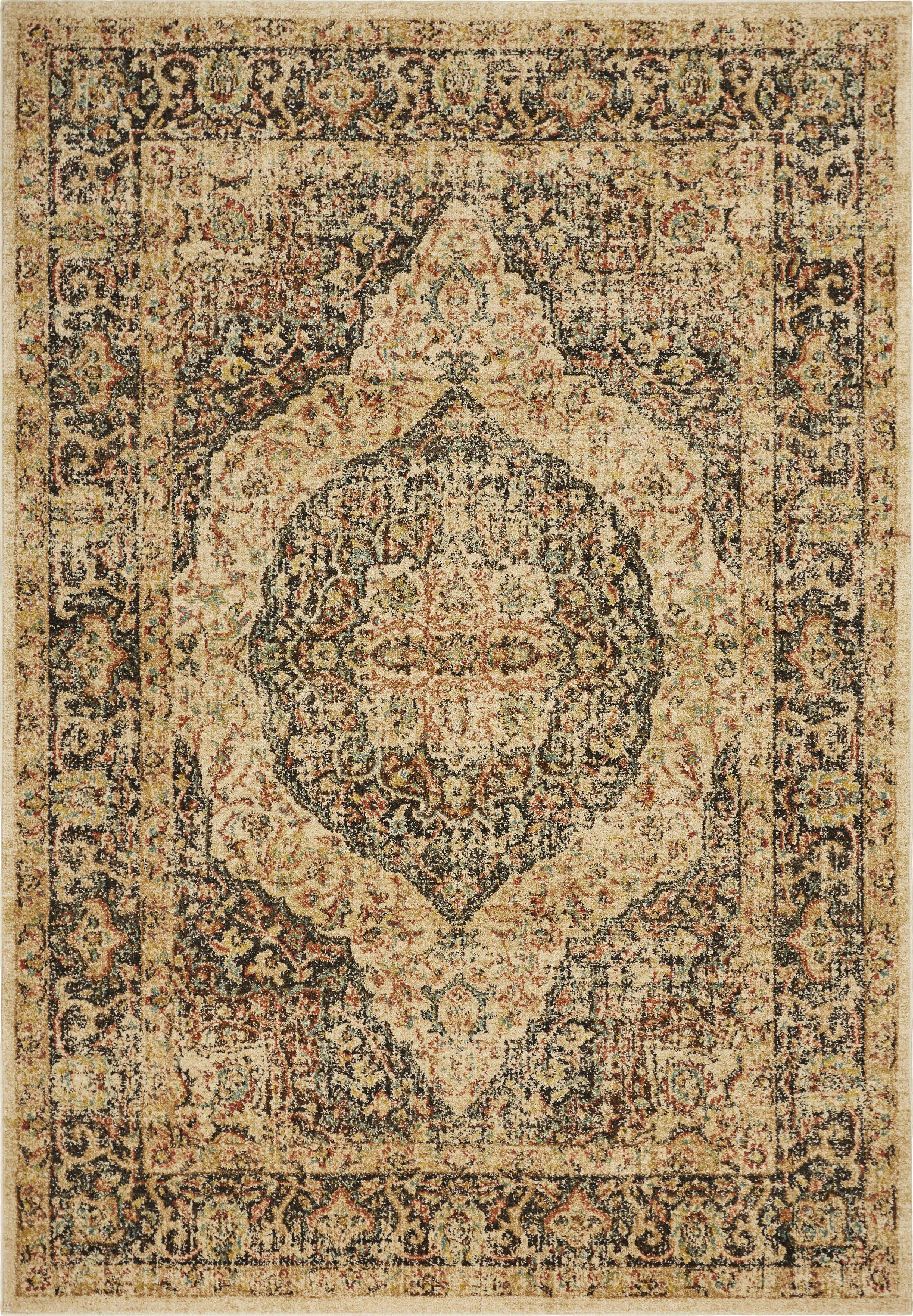31" X 96" Mocha Polypropylene Rug