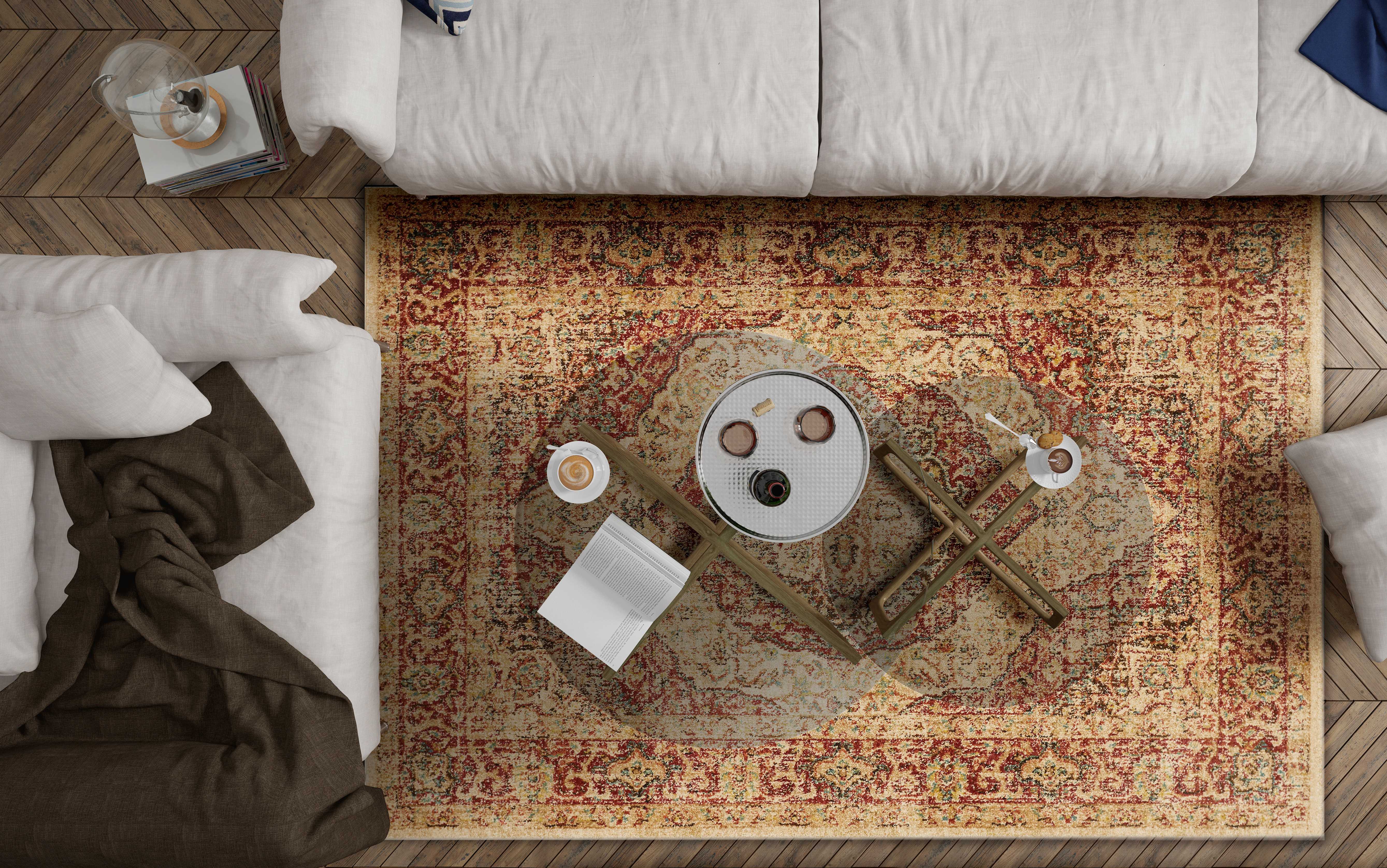 31" X 96" Spice Polypropylene Rug