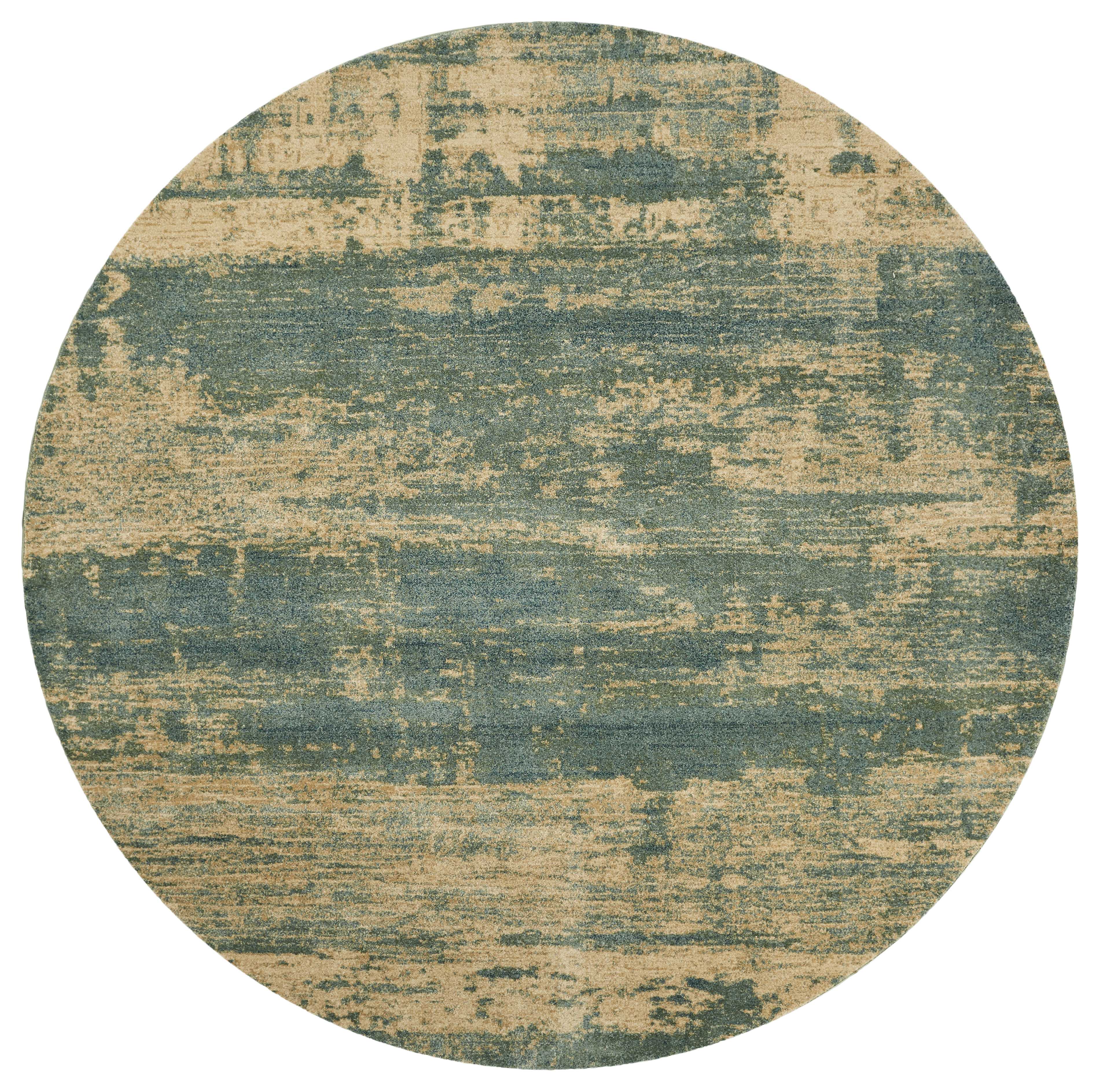 31" X 96" Seafoam Polypropylene Rug
