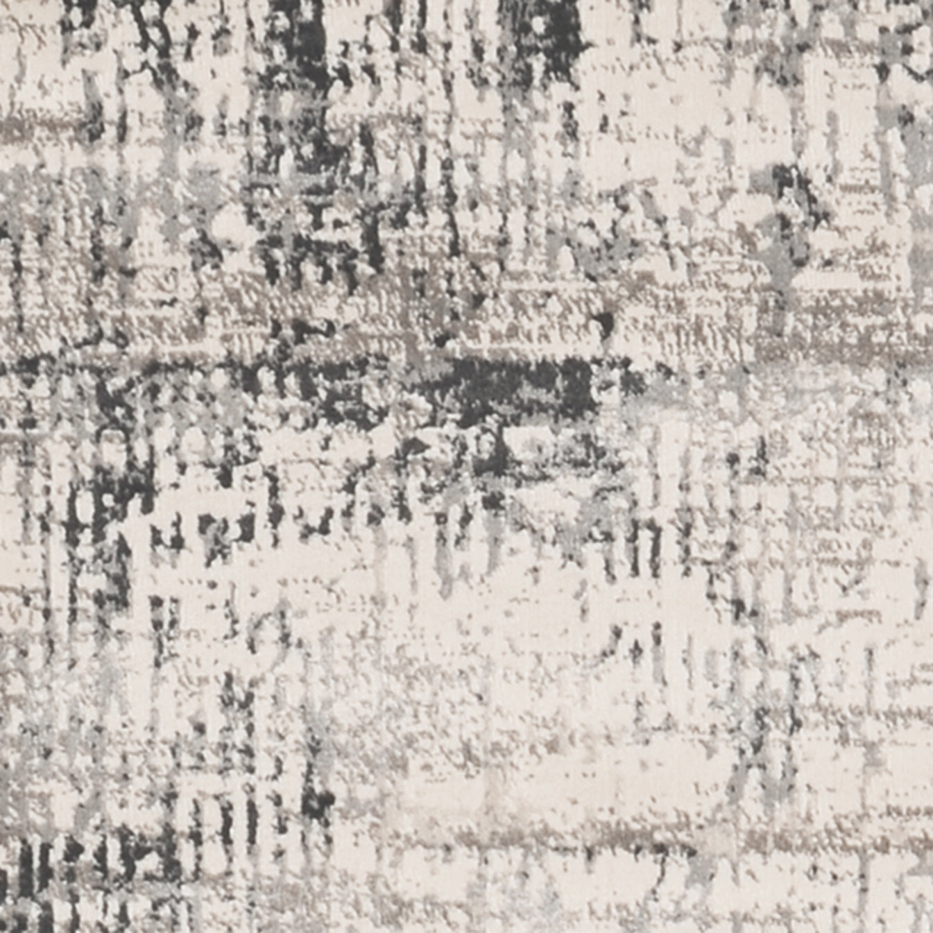 79" X 114" Ivory  Silver Polypropelene or Viscose Rug