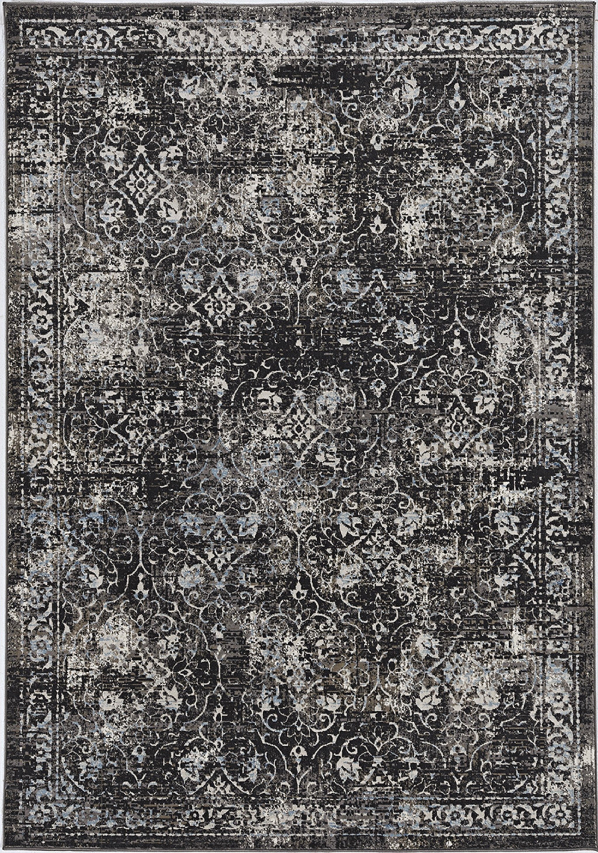 26" X 83" Midnight Polypropelene or Viscose Rug