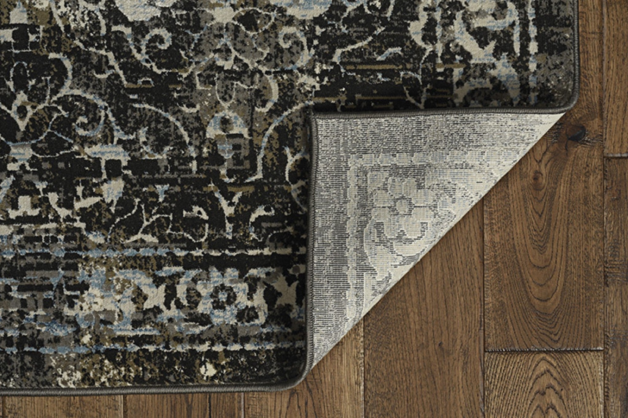 26" X 83" Midnight Polypropelene or Viscose Rug