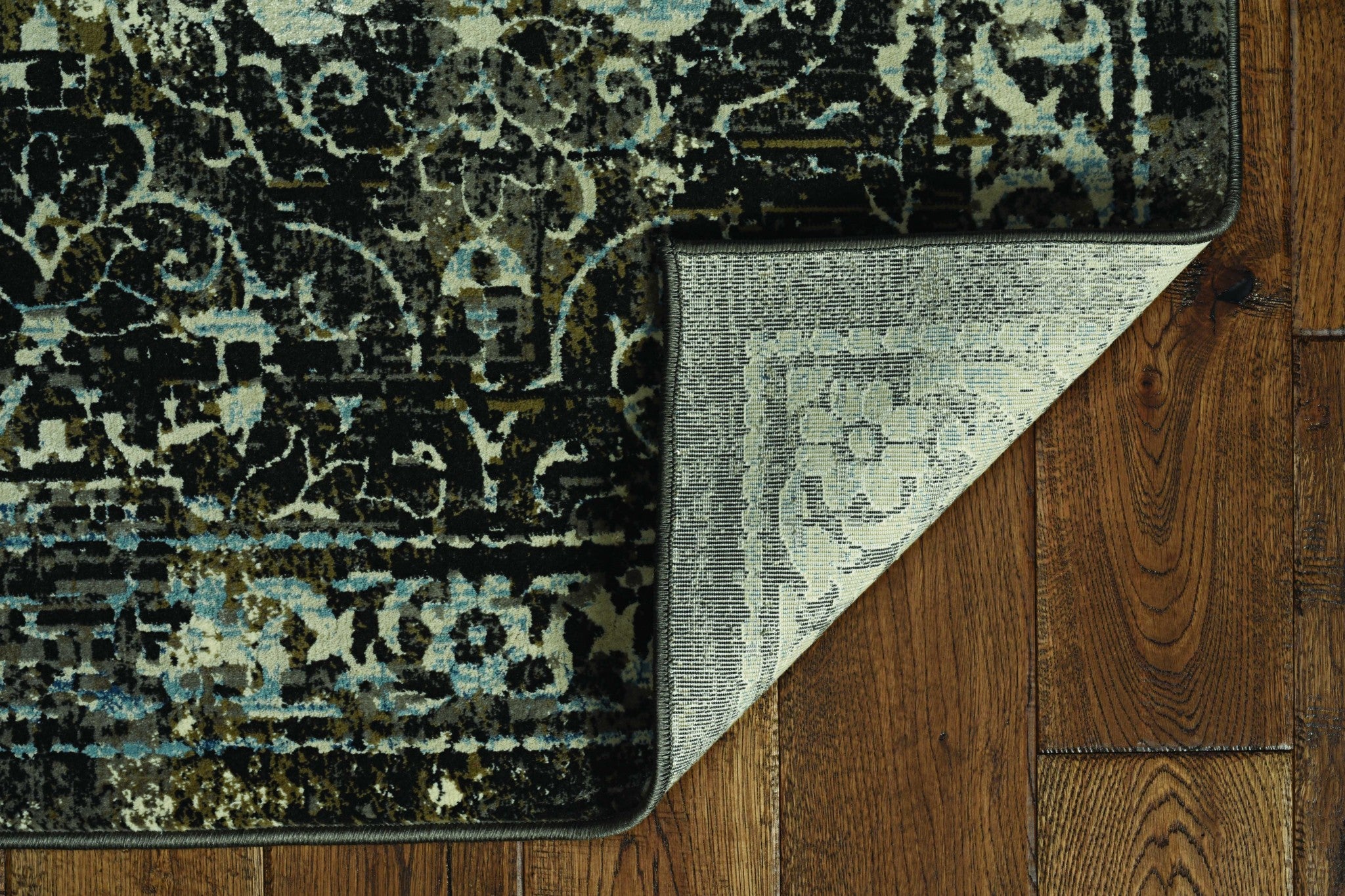 63" X 91" Midnight Polypropelene or Viscose Rug