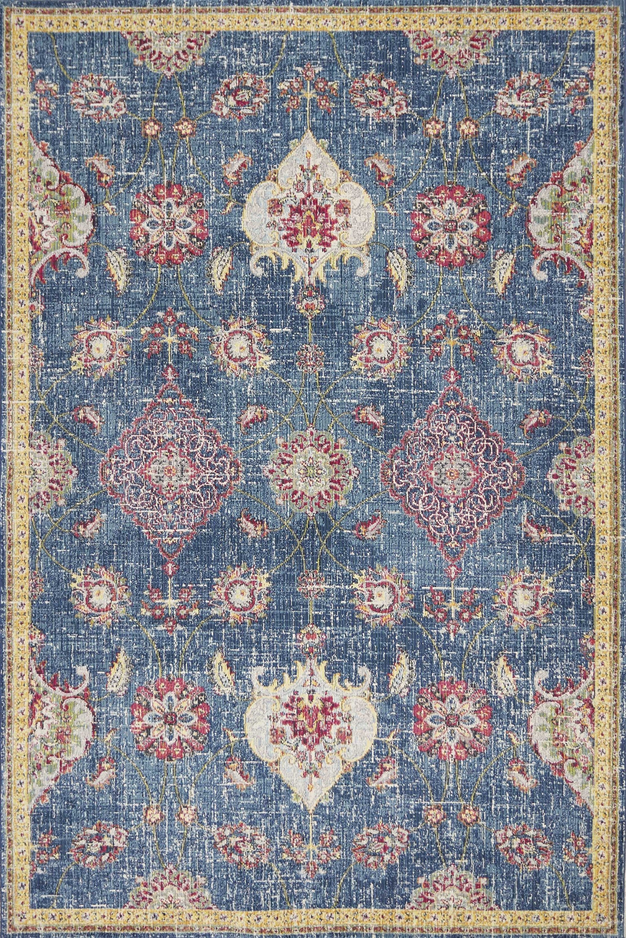 118" X 158" Blue Polypropylene Rug
