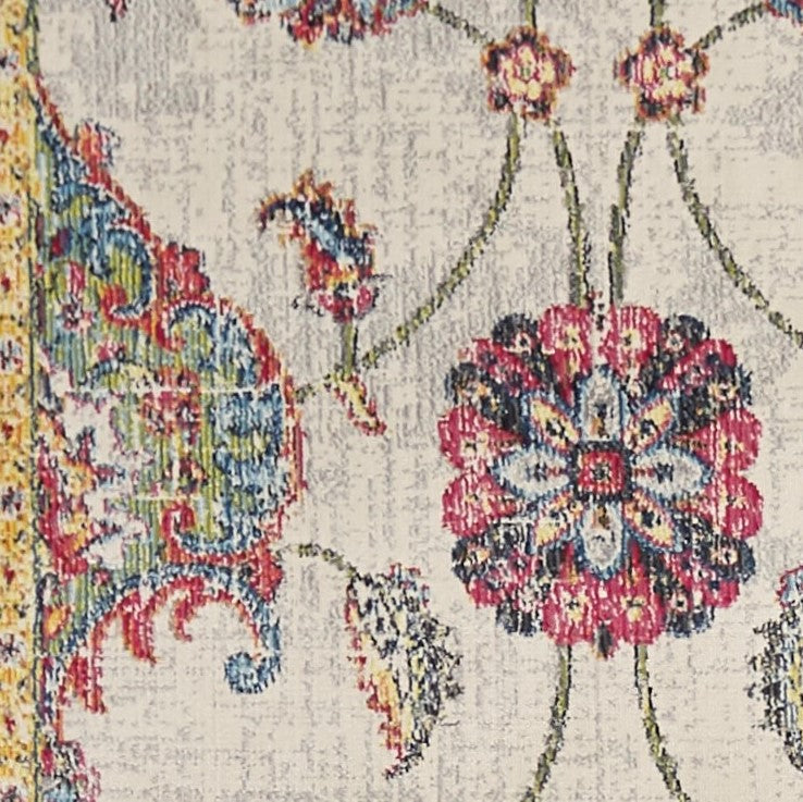 39" X 59" Ivory  Polypropylene Rug