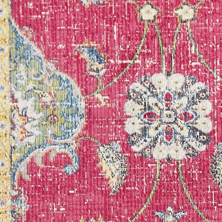 118" X 158" Pink Polypropylene Rug