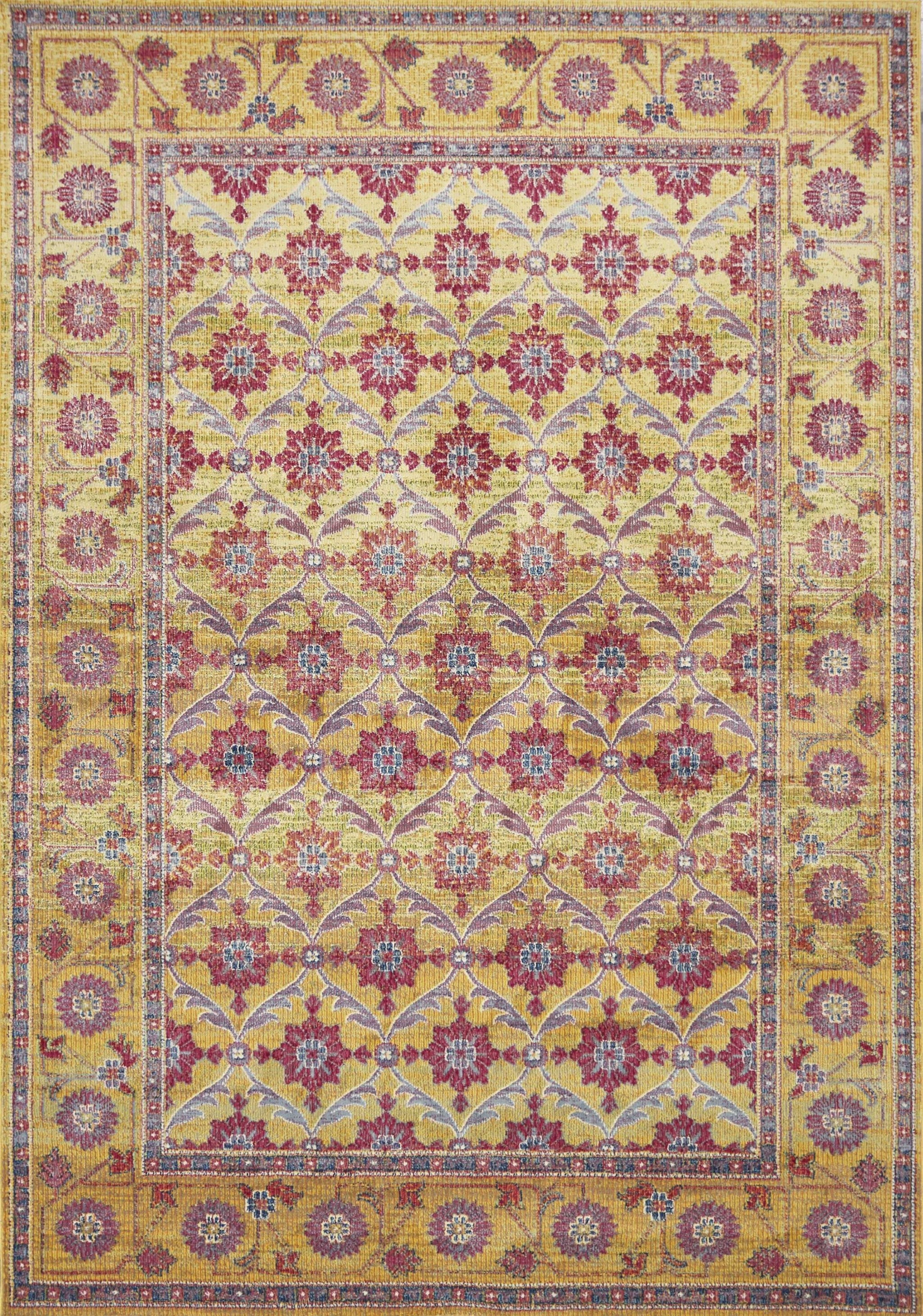 118" X 158" Gold Polypropelene Rug