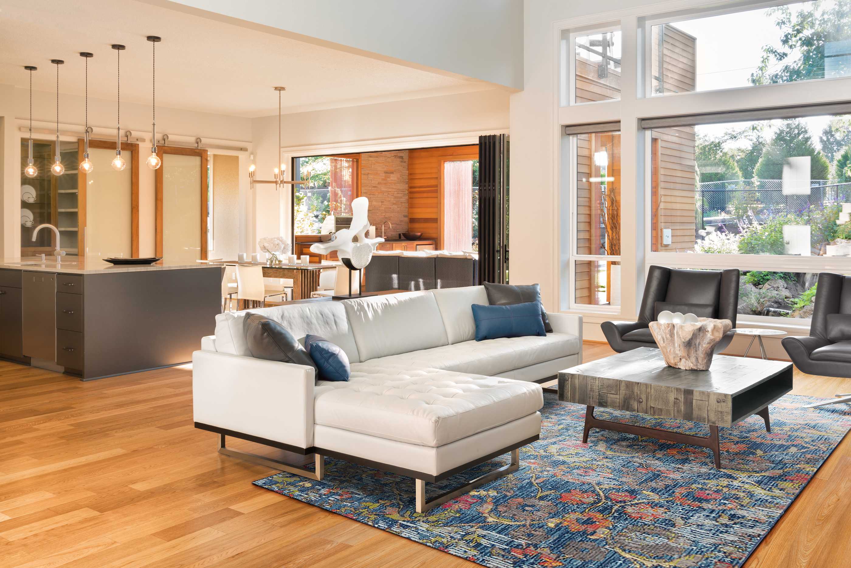 118" X 158" Blue Polypropelene Rug