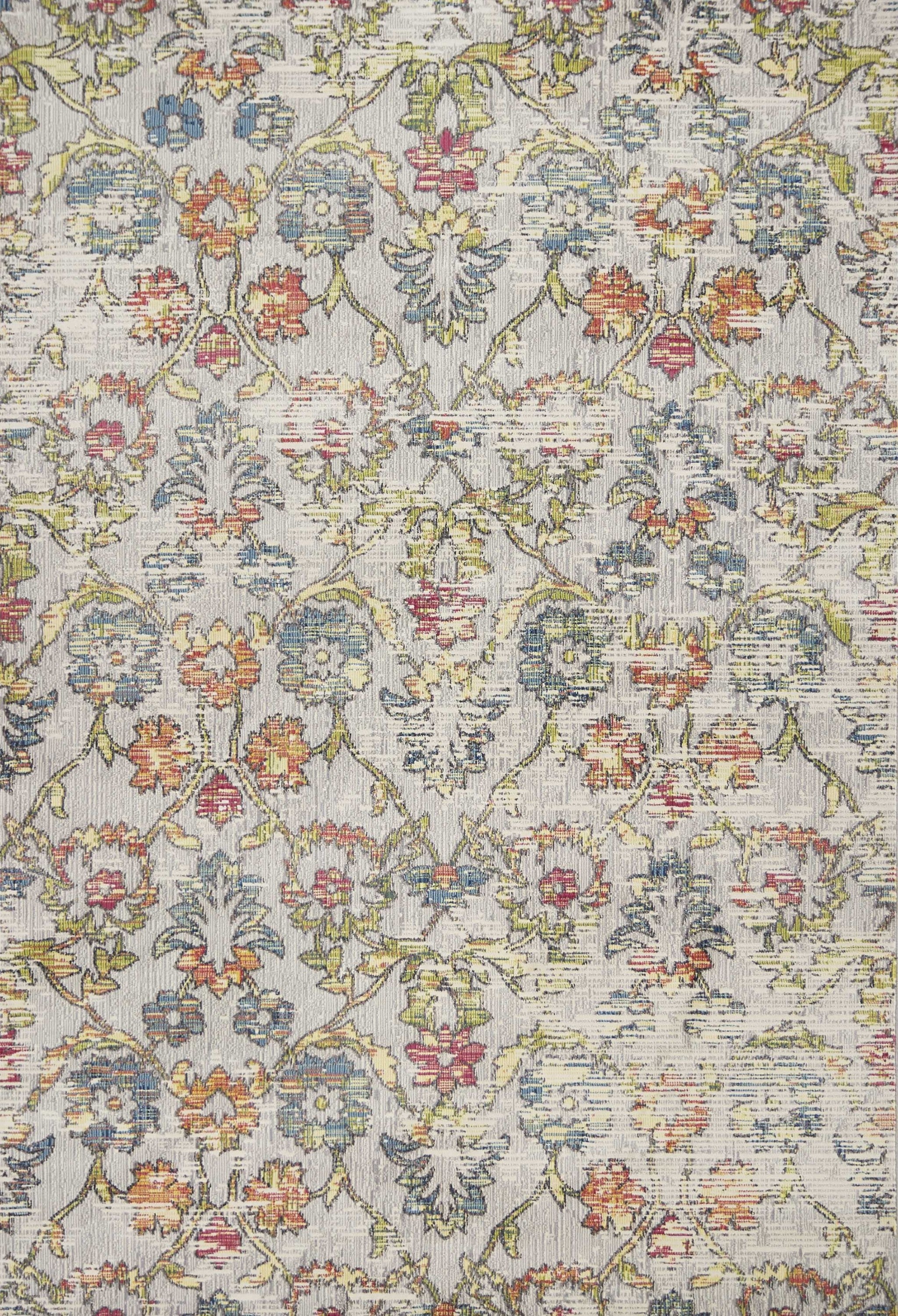 31" X 96" Grey Polypropelene Rug