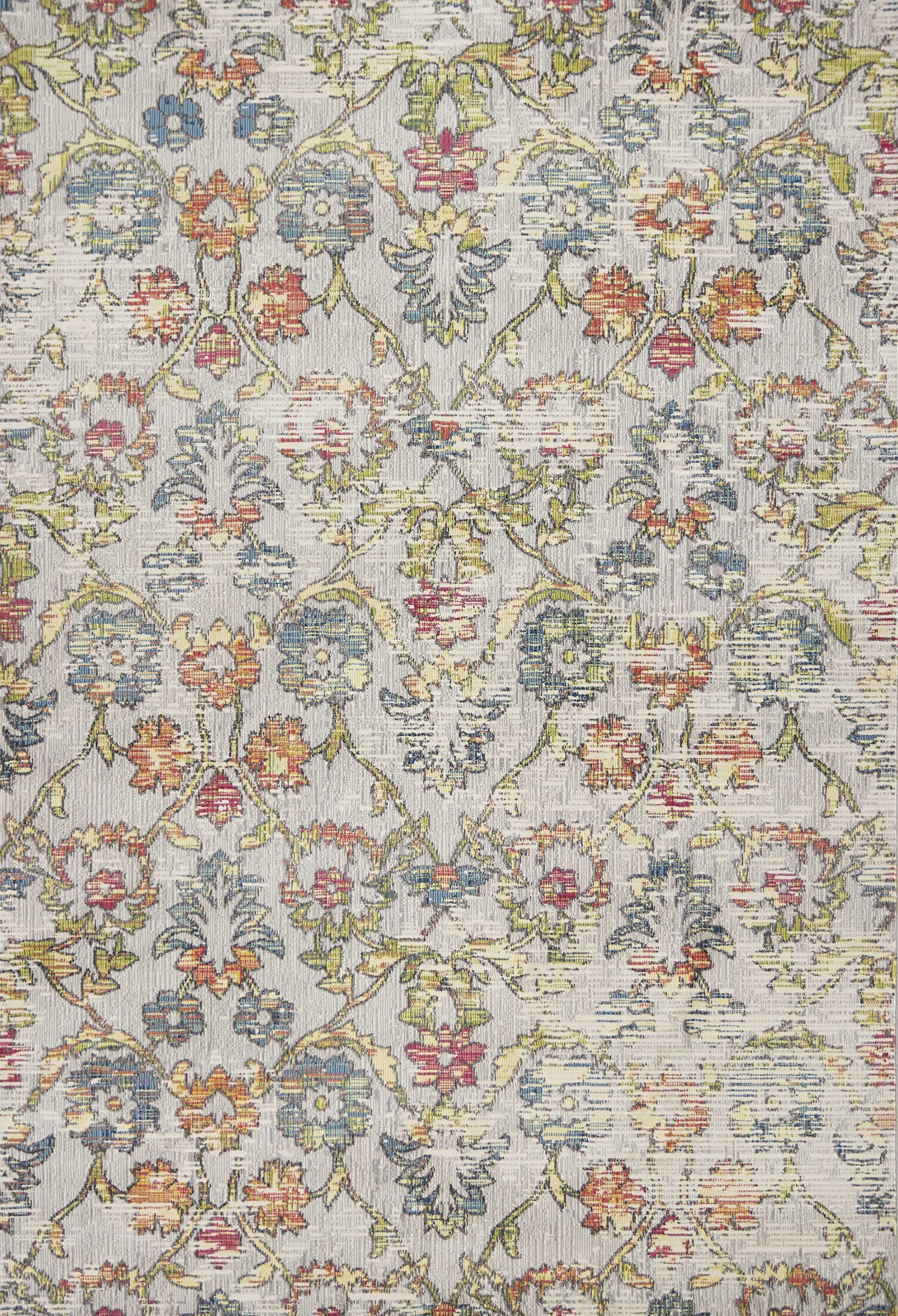 118" X 158" Grey Polypropelene Rug