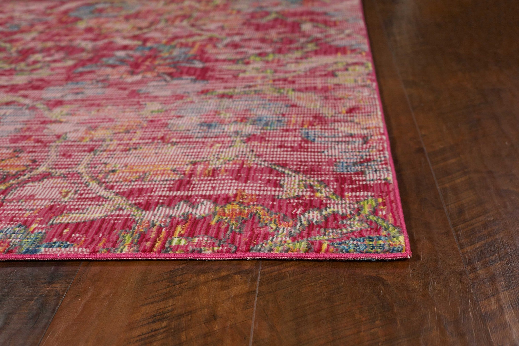 31" X 96" Pink Polypropelene Rug