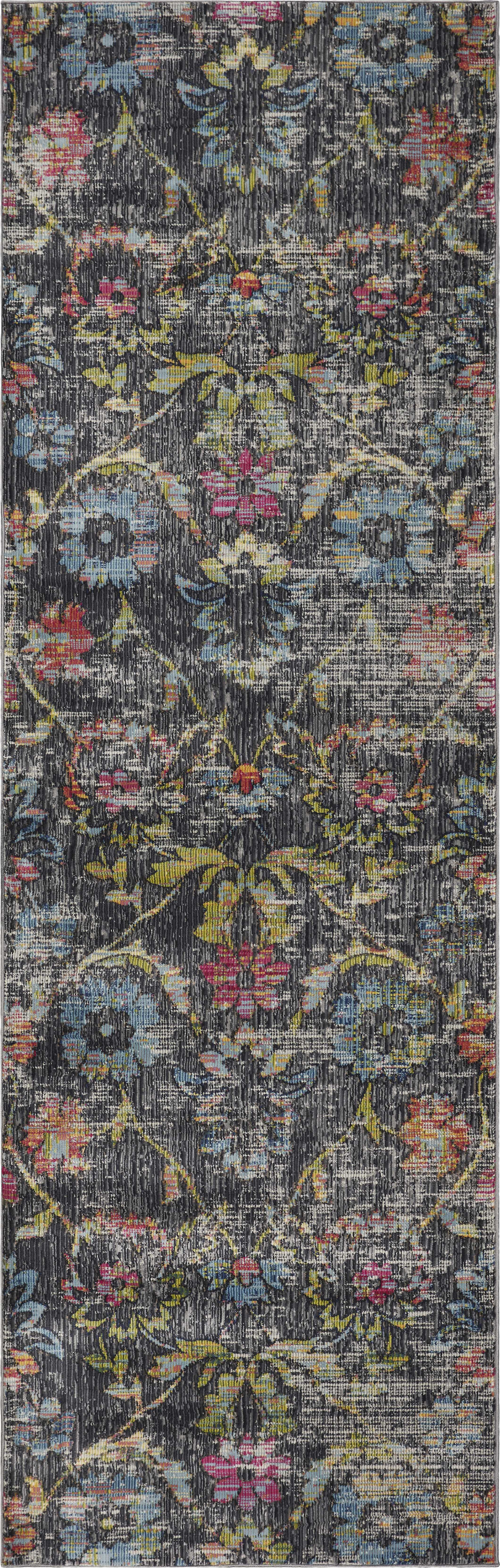 118" X 158" Charcoal Polypropelene Rug