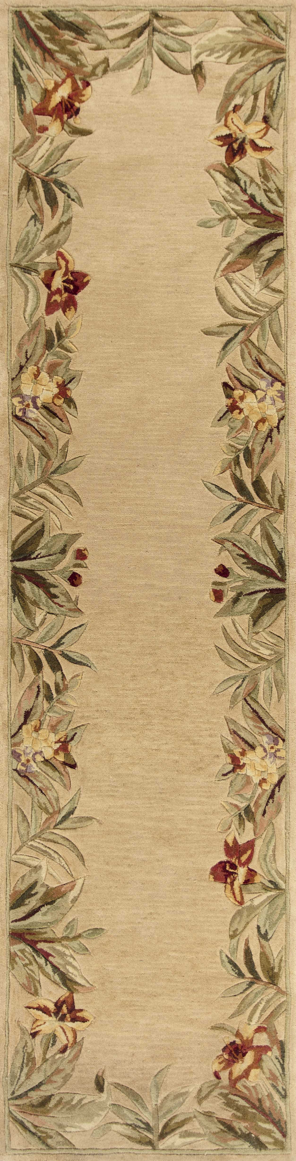 94" X 130" Ivory or Grey Polyester Rug