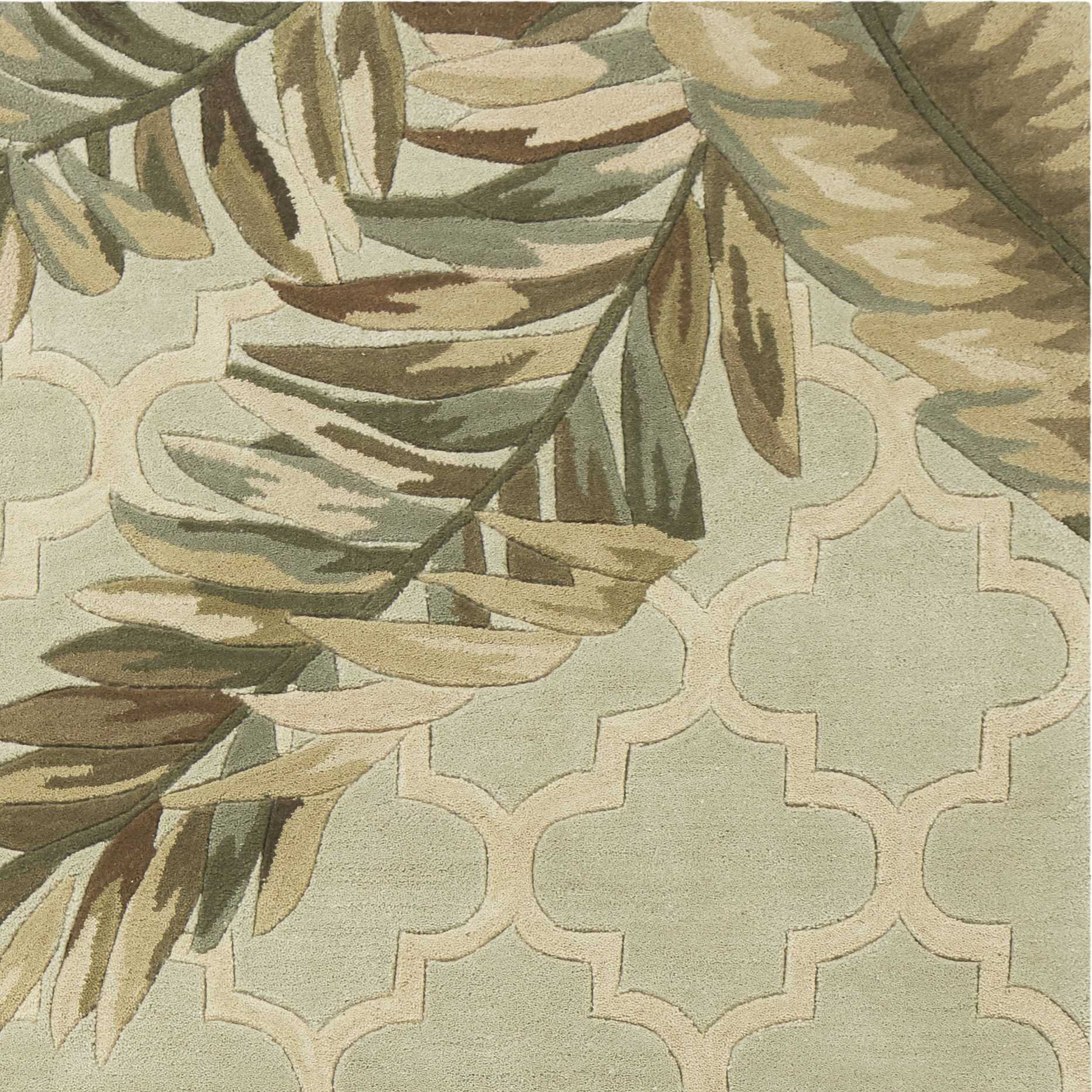94" X 130" Ivory or Gold Polyester Rug