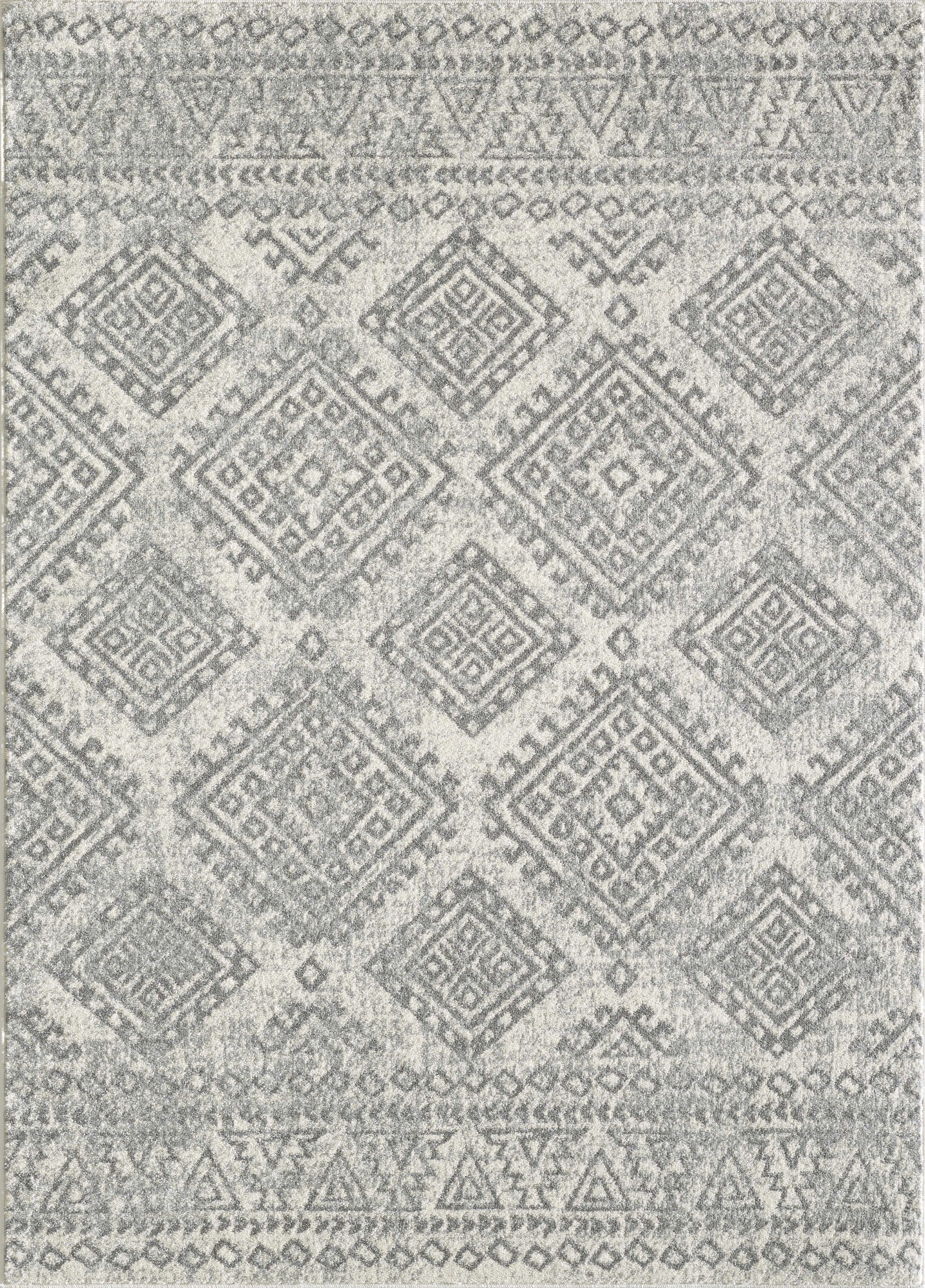 24" X 84" Ivory or Grey Polypropelene Rug