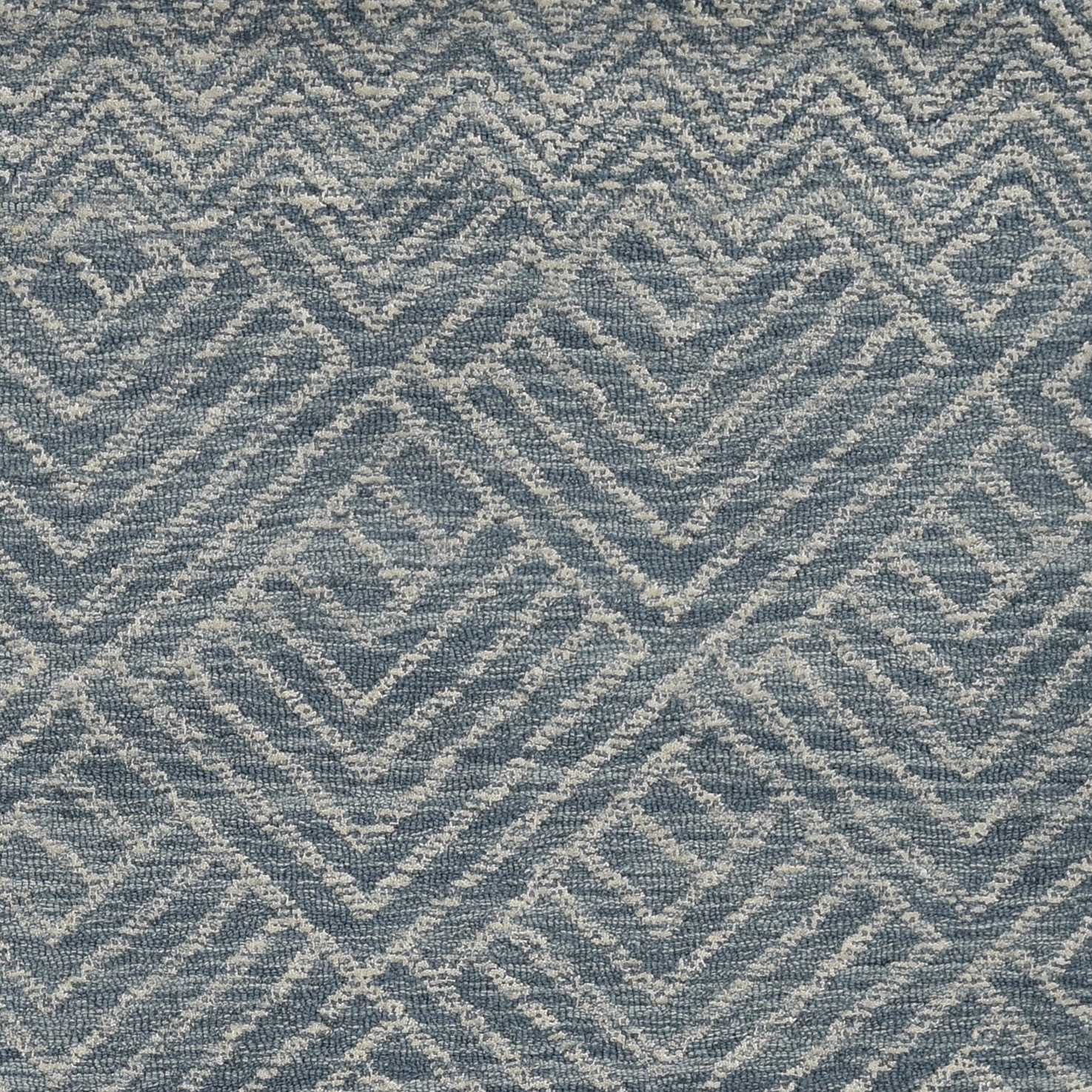 60" X 84" Denim Wool Rug