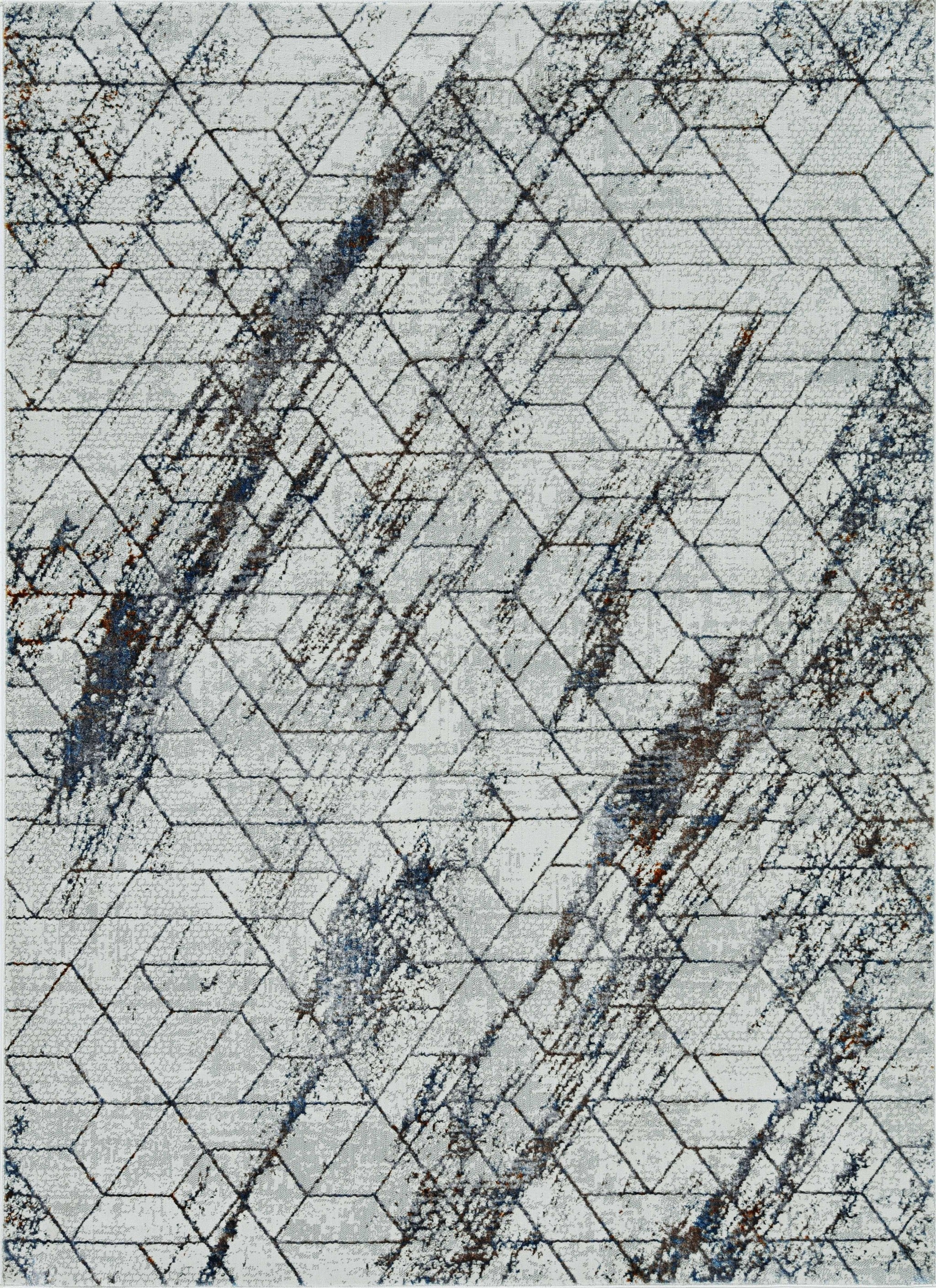 26" X 83" Ivory  Polyester Rug