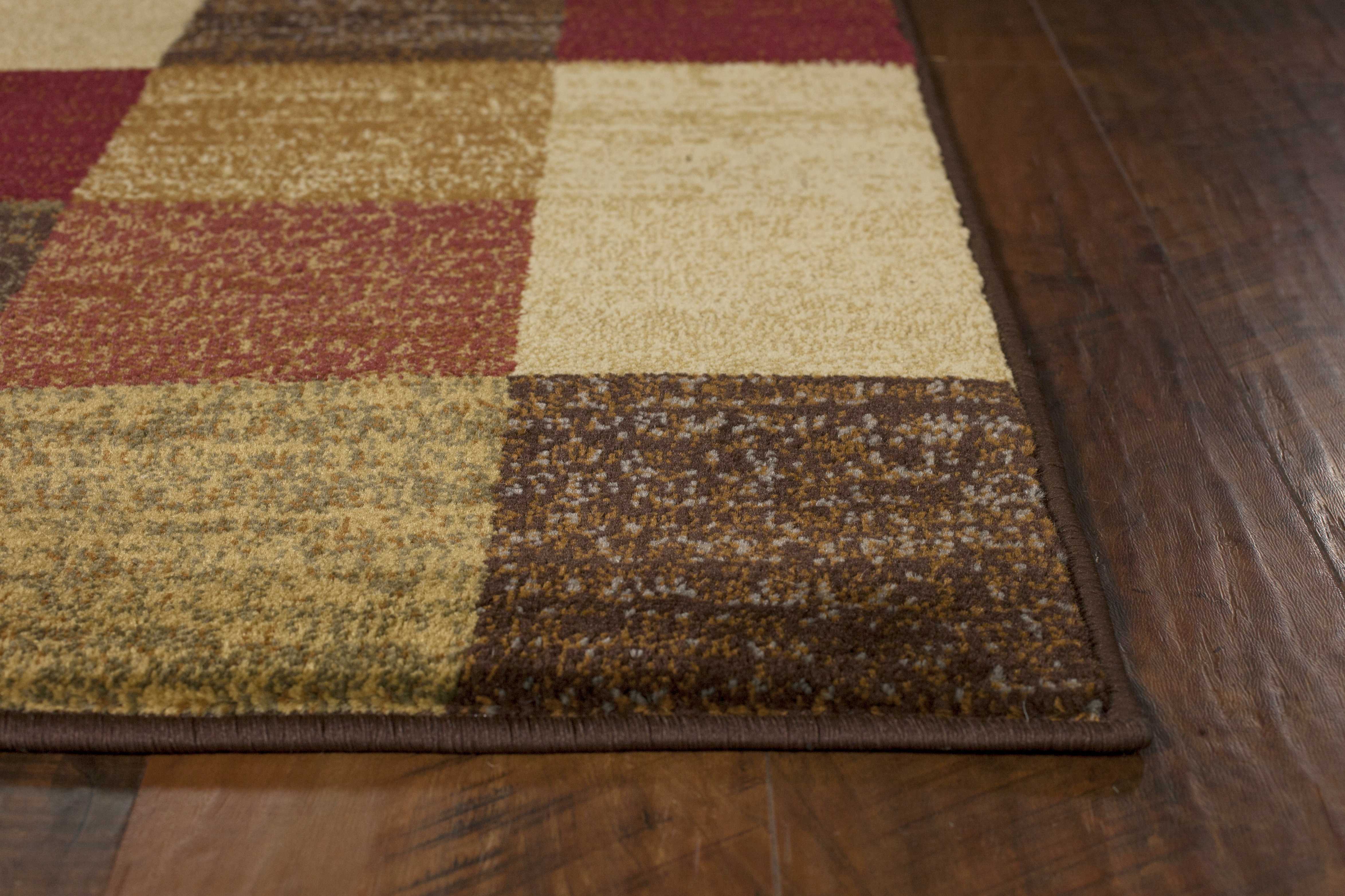 23" X 35" Beige Polypropylene Rug