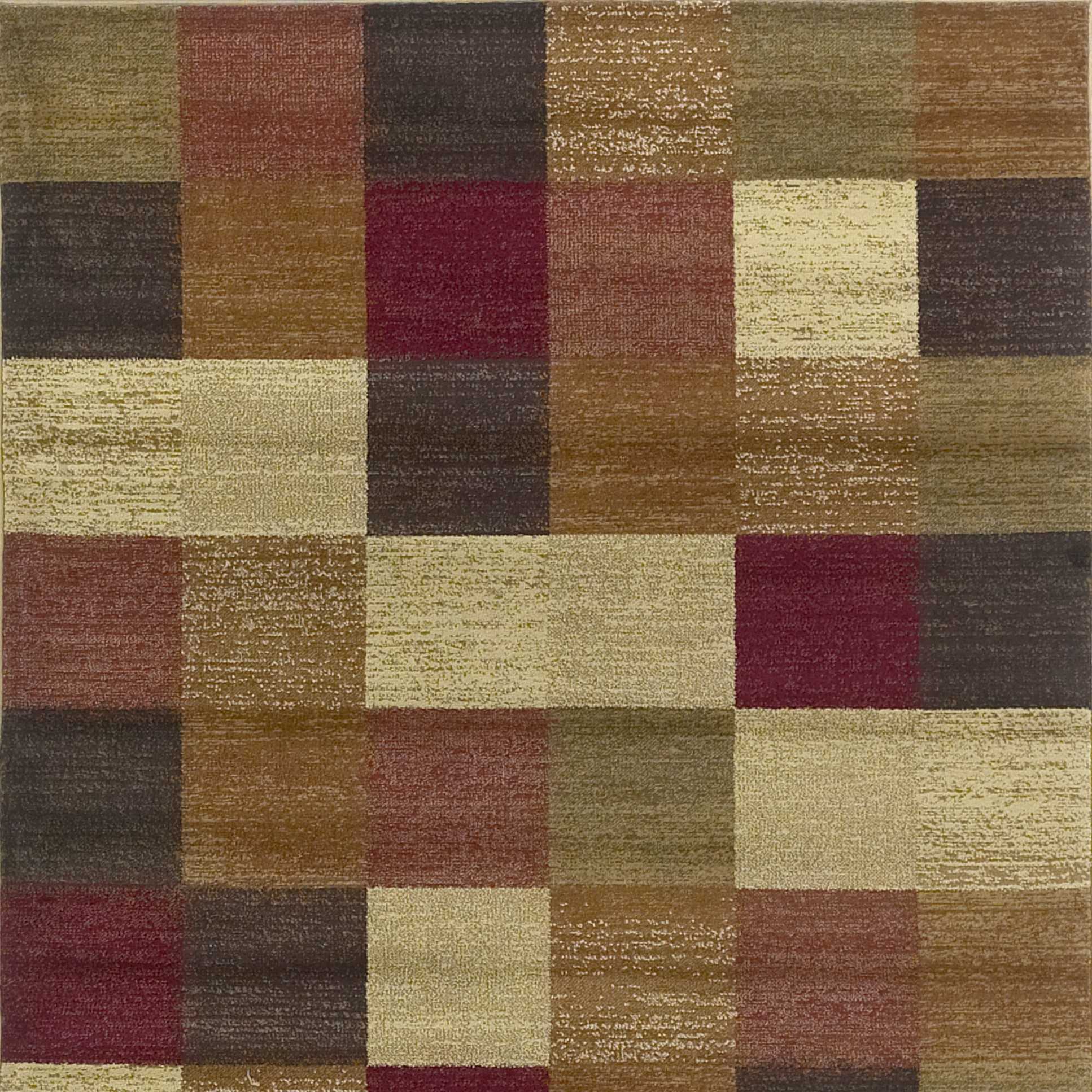 94" X 118" Beige Polypropylene Rug