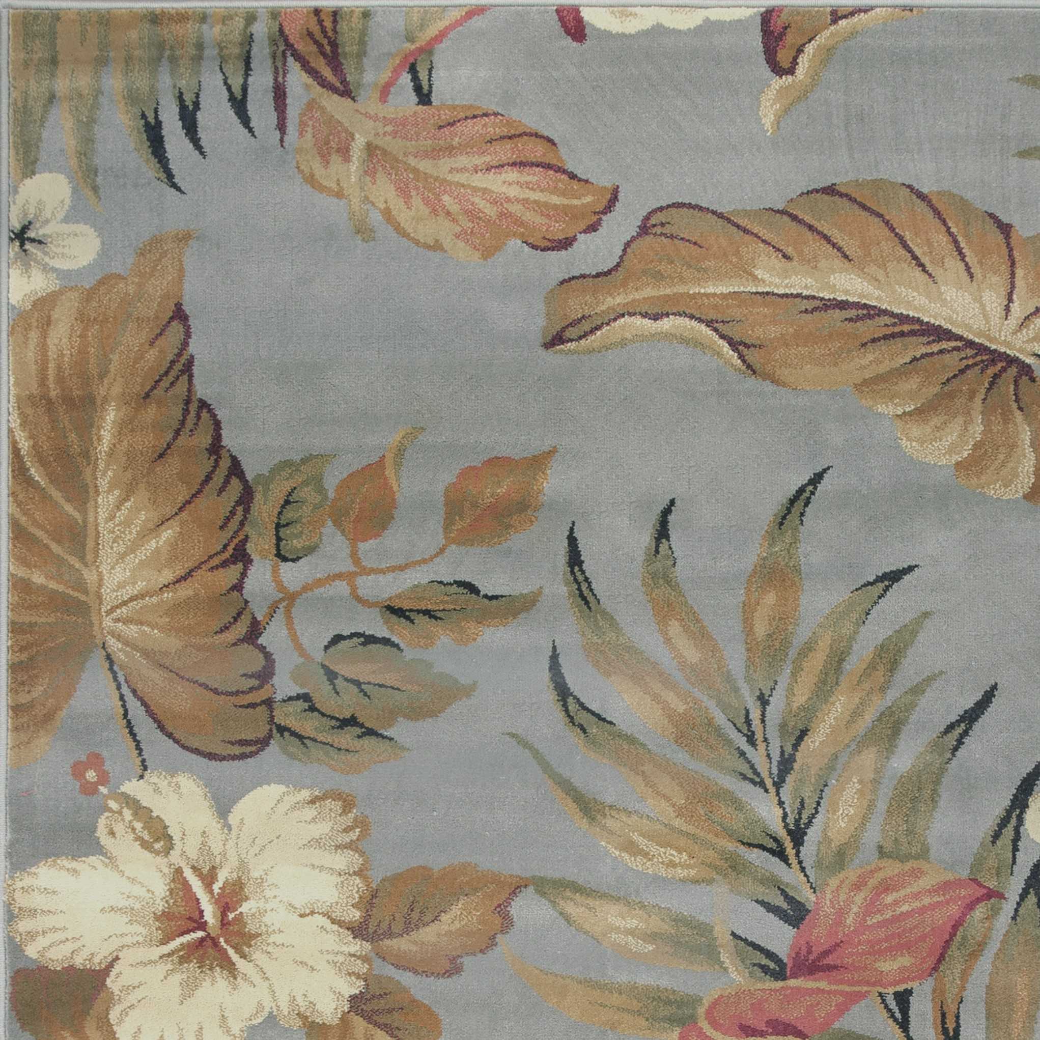 23" X 35" Slate Polypropylene Rug