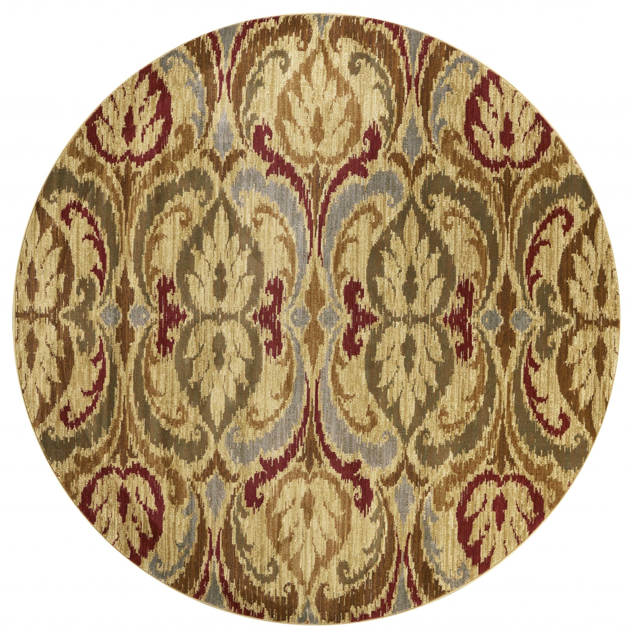 23" X 35" Gold Polypropylene Rug