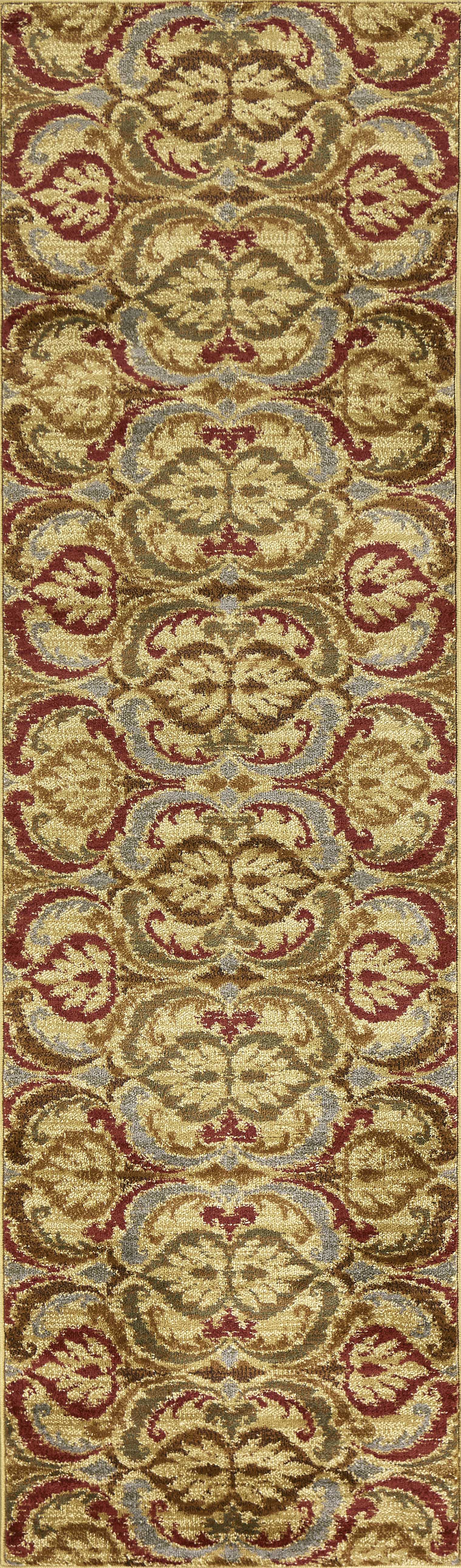 94" X 118" Gold Polypropylene Rug
